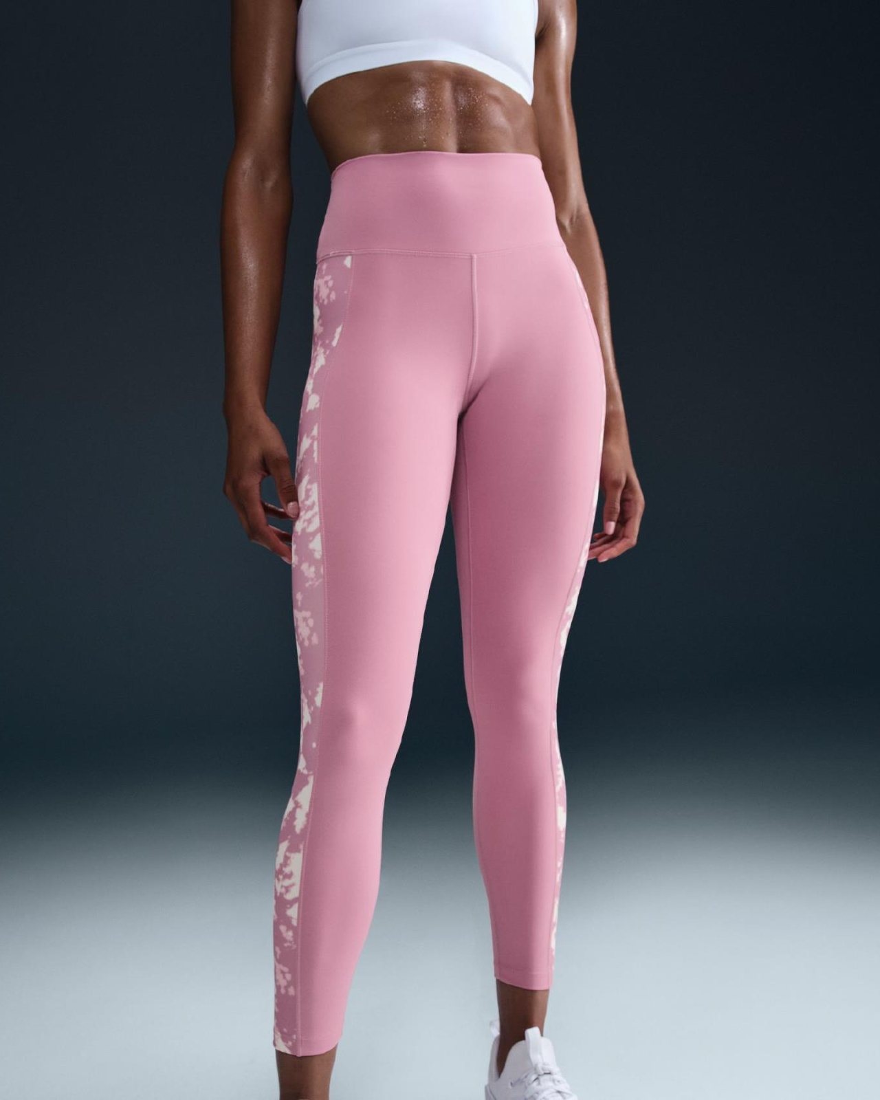 Image of Дамски Клин NIKE W NK ONE DF HR 7/8 TIGHT AOP-HJ1103-699- Ballistic sport, Балистик