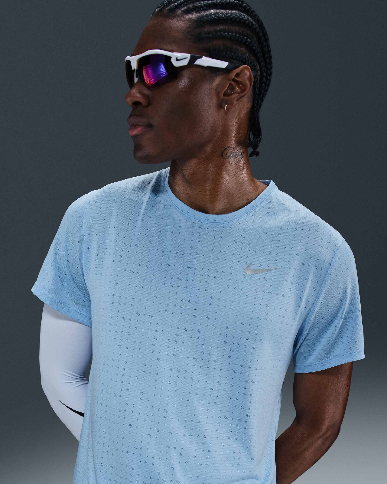 Мъжка Тениска NIKE M NK DF BREATHE MILER SS TOP
