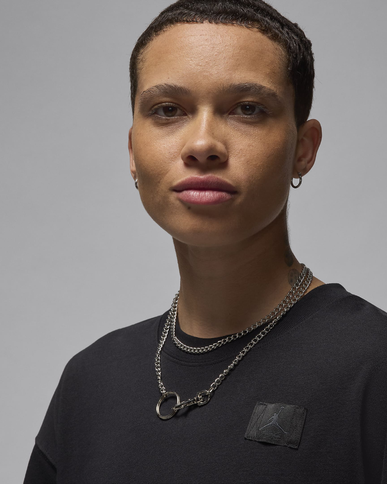 Image of Дамска Тениска NIKE W J SS OS ESSEN TEE 24 - Ballistic-sport