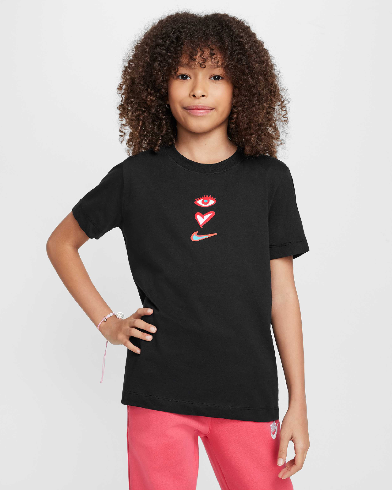 Детска Тениска NIKE K NSW TEE BE MINE