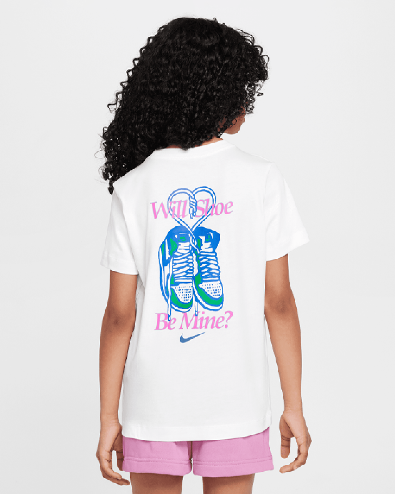Детска Тениска NIKE K NSW TEE BE MINE