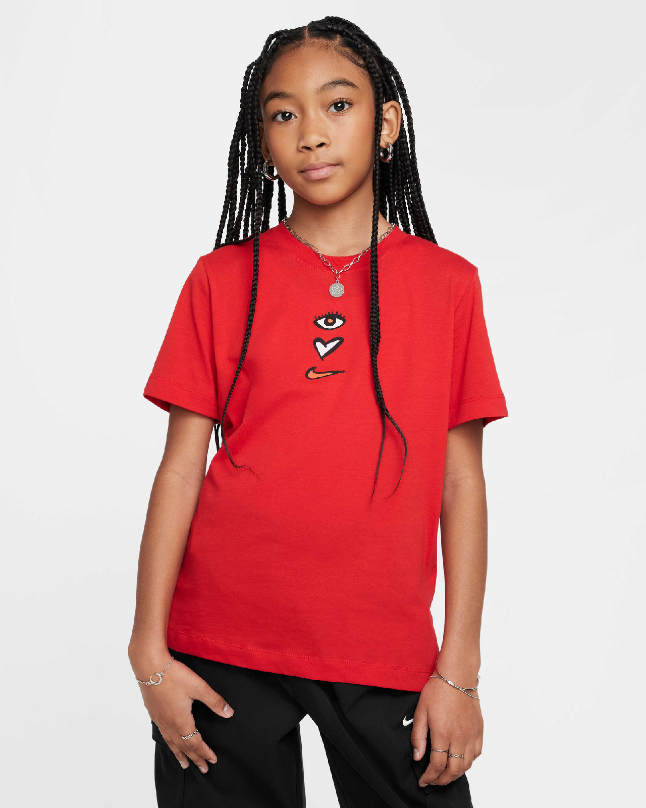 Детска Тениска NIKE K NSW TEE BE MINE