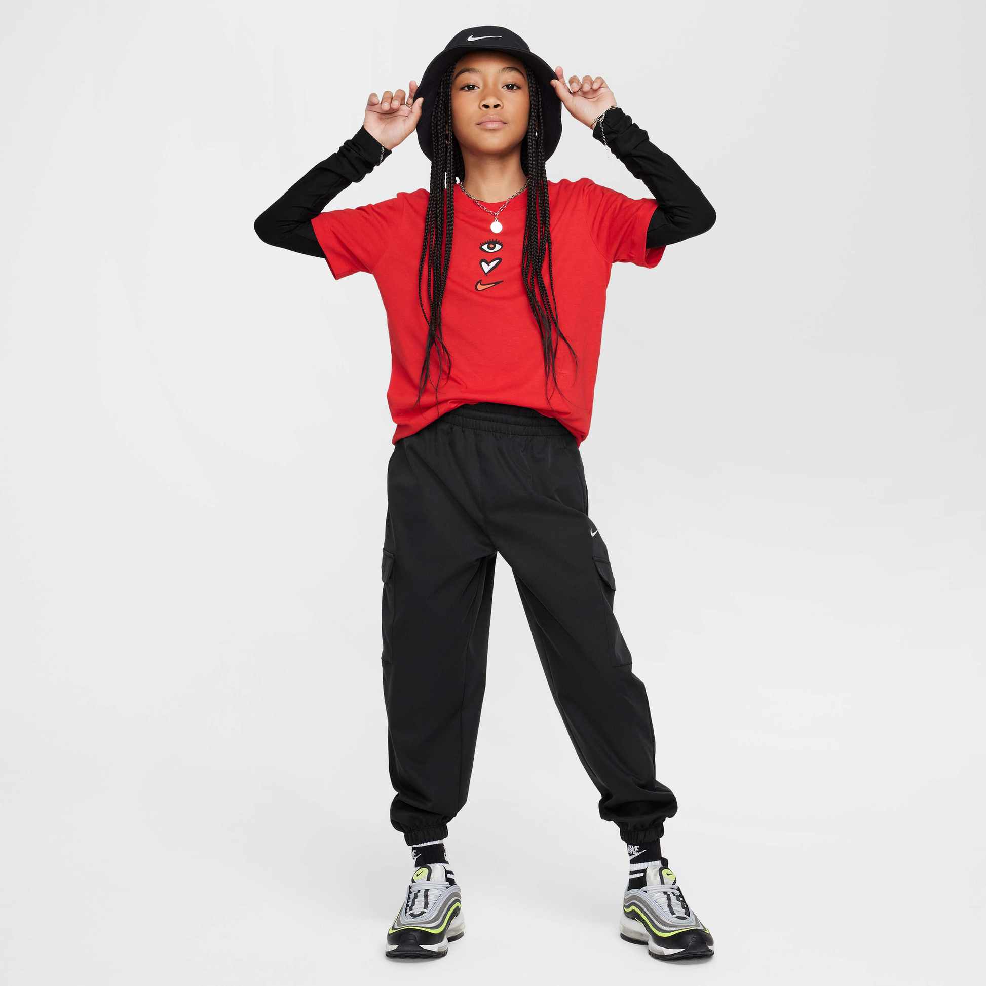 Детска Тениска NIKE K NSW TEE BE MINE