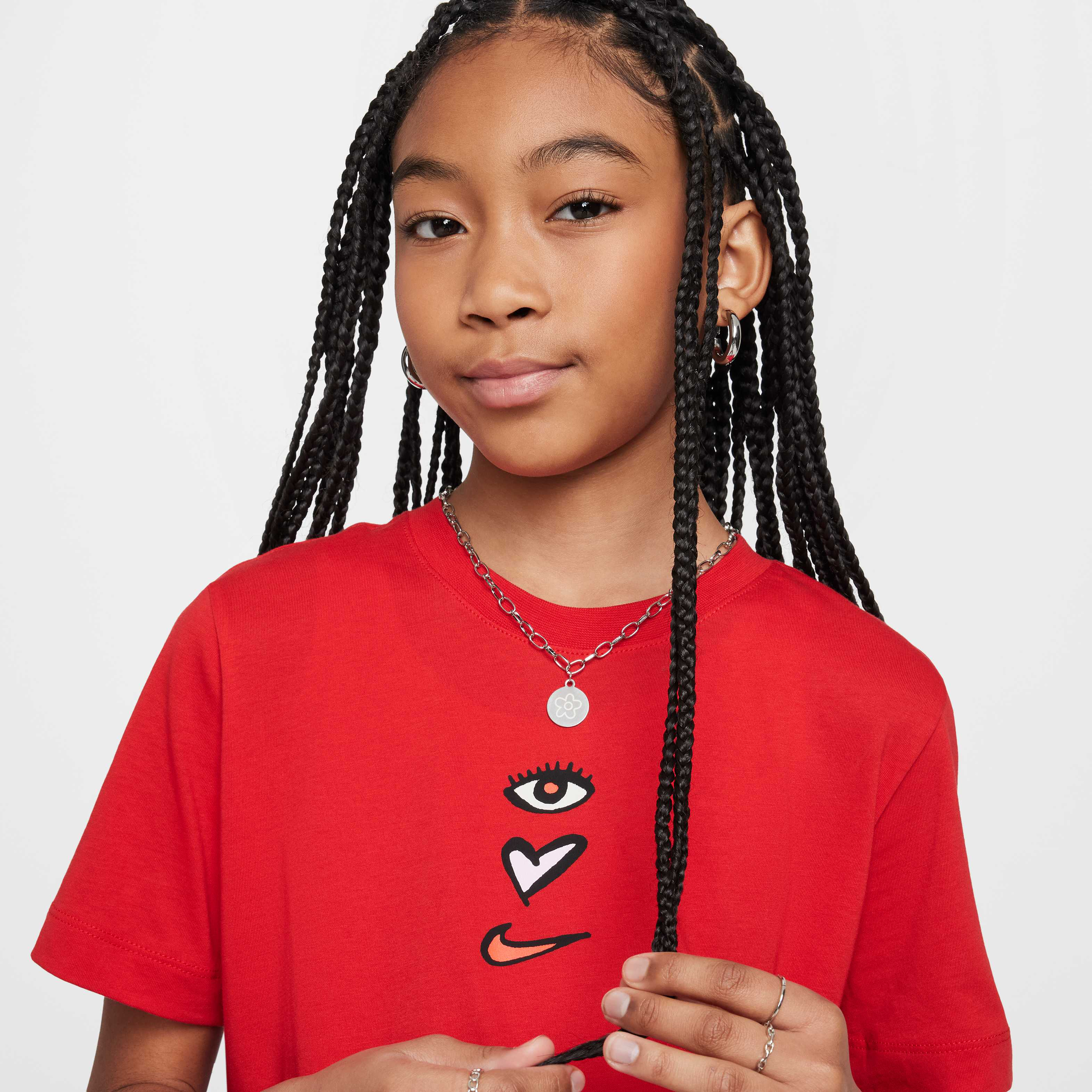 Детска Тениска NIKE K NSW TEE BE MINE