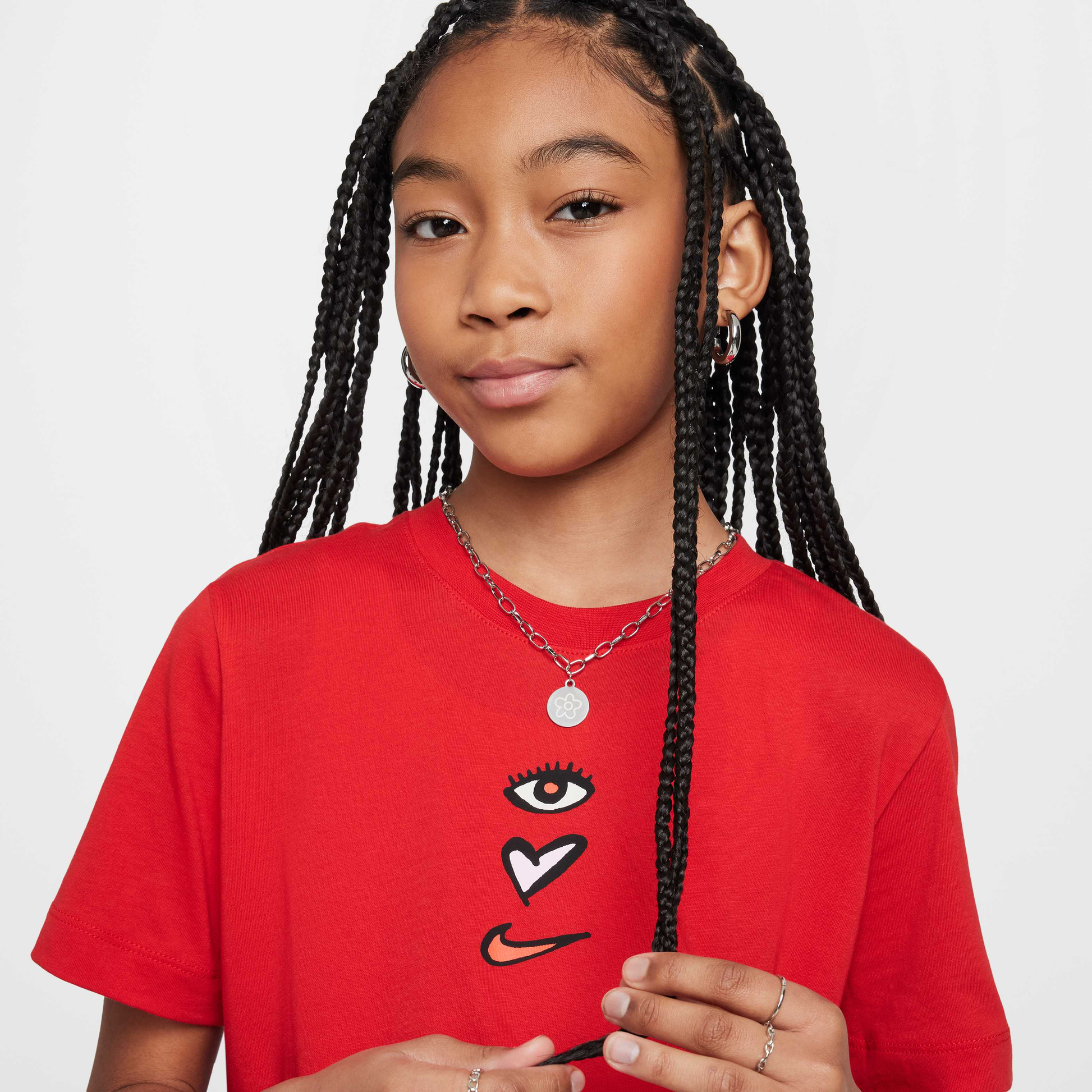 Детска Тениска NIKE K NSW TEE BE MINE
