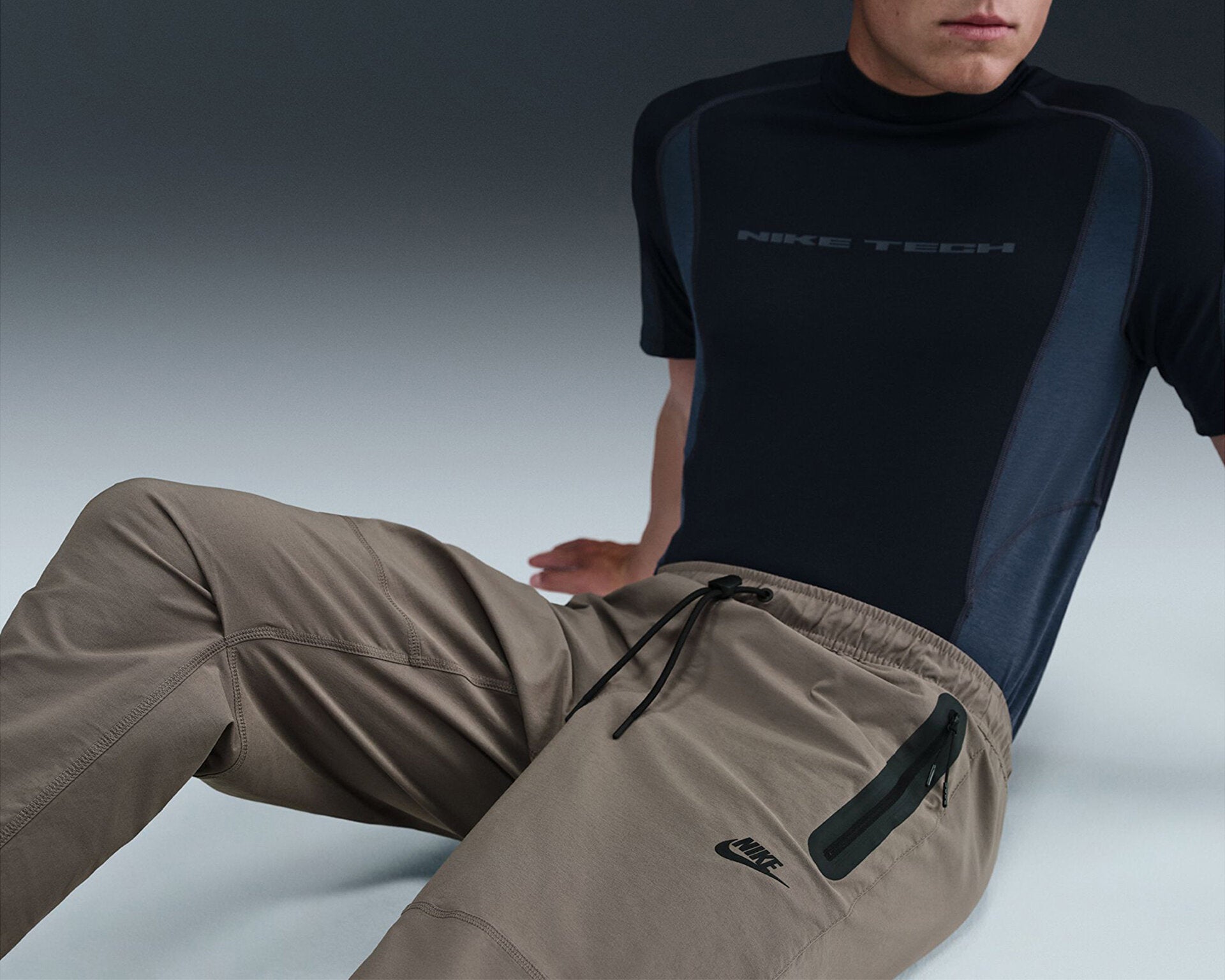 Men's Pants NIKE M NK TCH WVN OH PANT