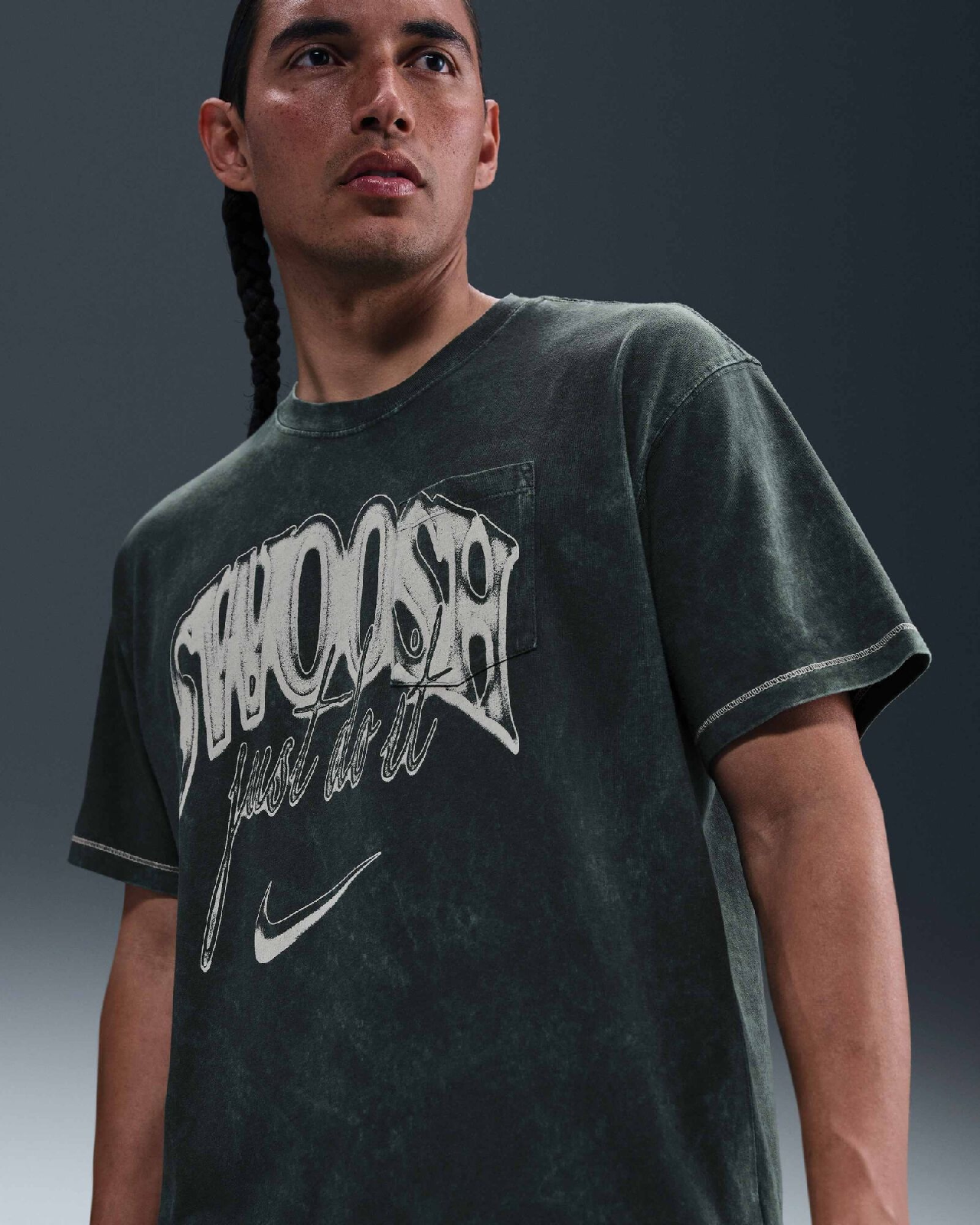 Мъжка Тениска NIKE U NSW TEE M90 OC PCKT VNTG