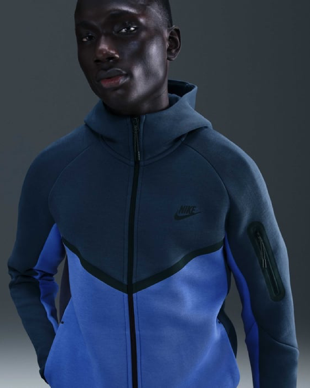 Image of Men's Sweatshirt NIKE M NK TCH FLC WR FZ JKT