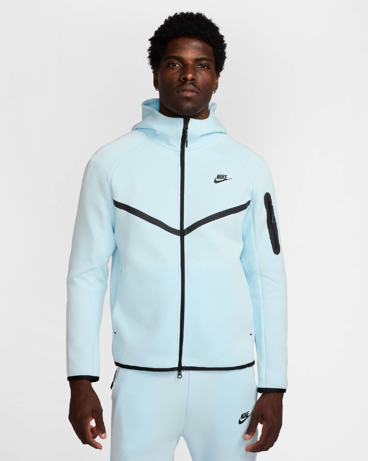 Image of Men's Sweatshirt NIKE M NK TCH FLC WR FZ JKT