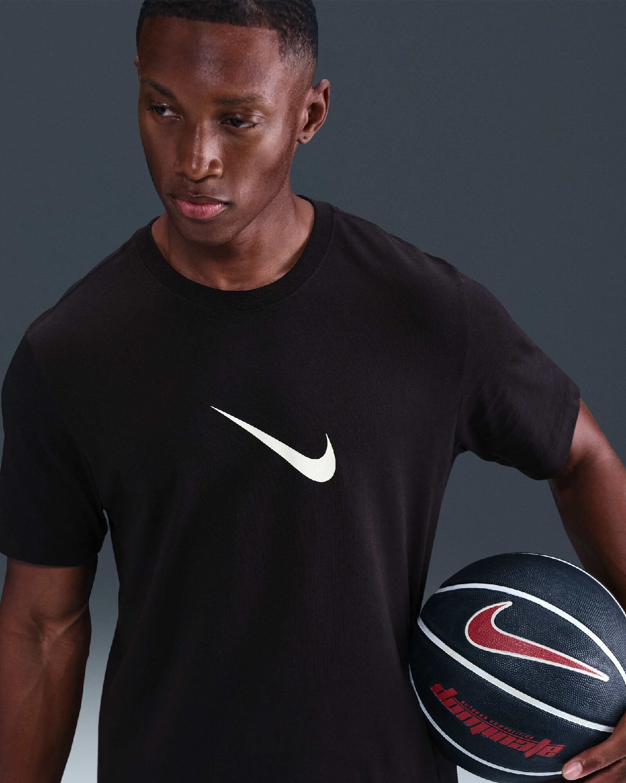 Image of Мъжка Тениска NIKE GA M NK TEE 1 -HV1693-010- Ballistic-sport, Балистик