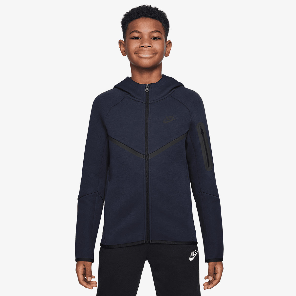 Kids' Sweatshirt NIKE B NSW TCH FLC FZ - PD