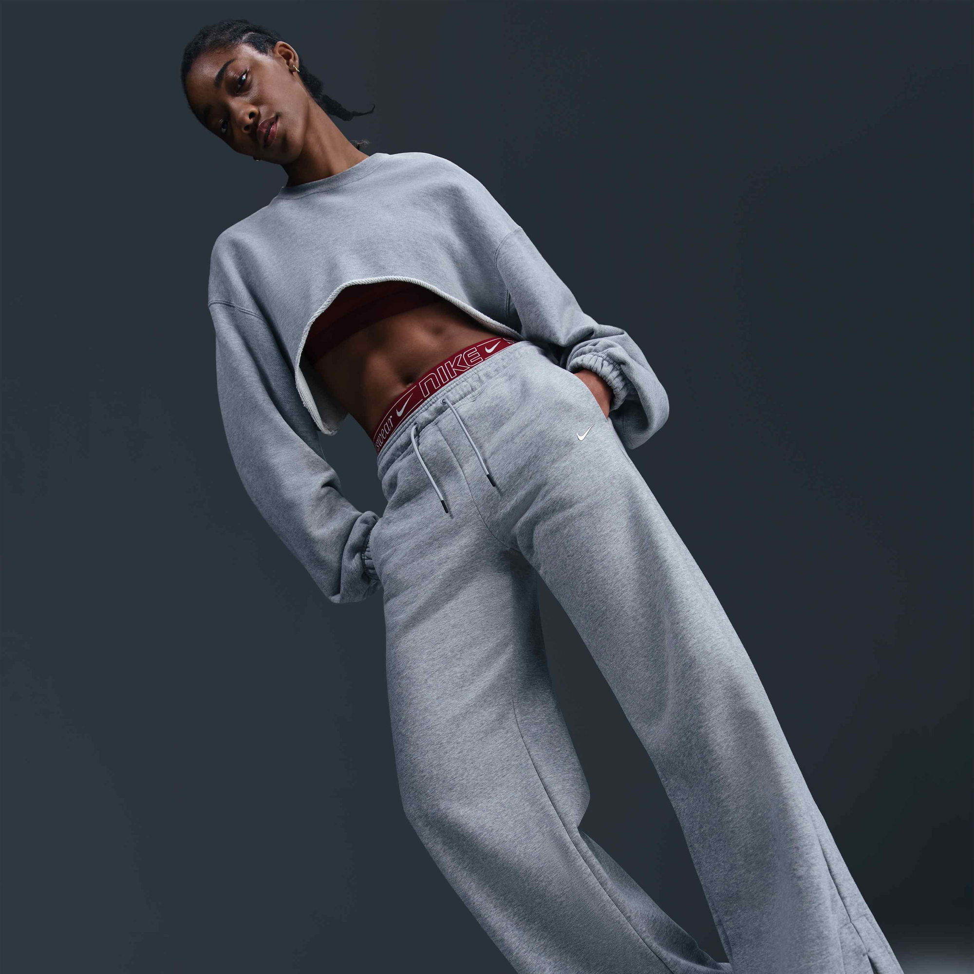 Women's Pants NIKE W NSW PHNX FLC PANT GLS