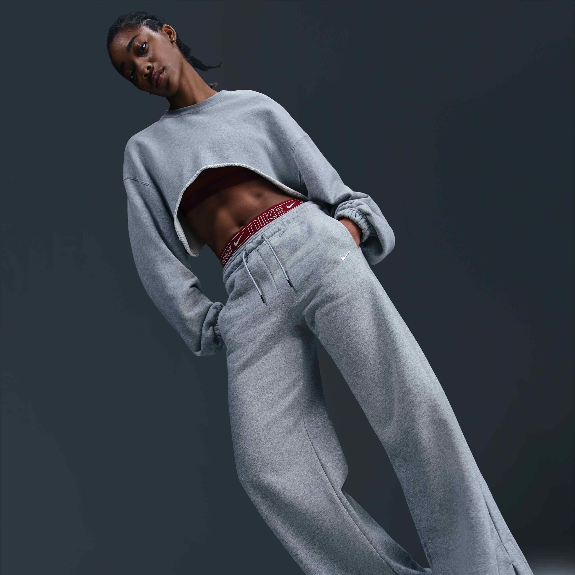 Women's Pants NIKE W NSW PHNX FLC PANT GLS