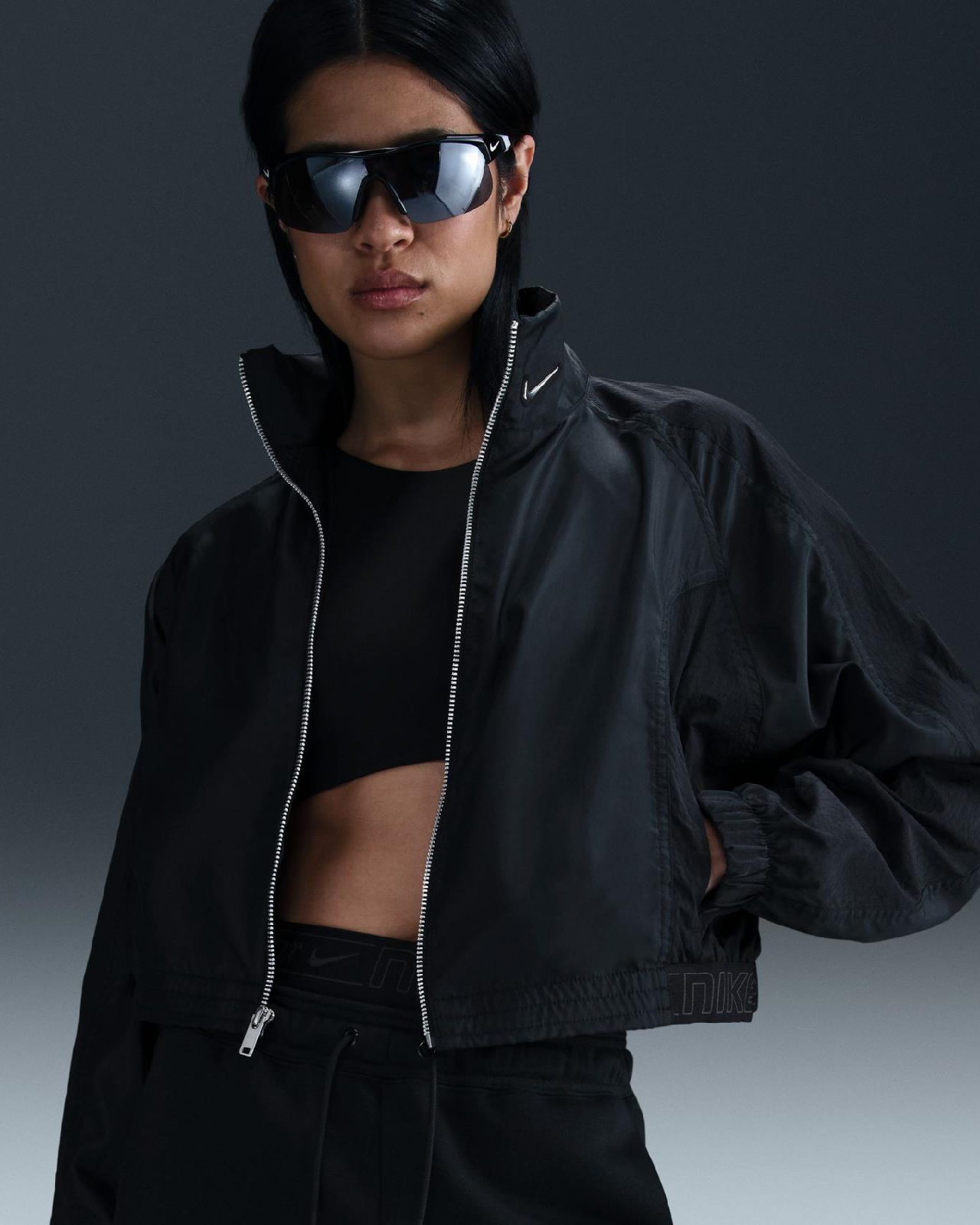 Women's Jacket NIKE W NSW JKT WVN STREET GLS