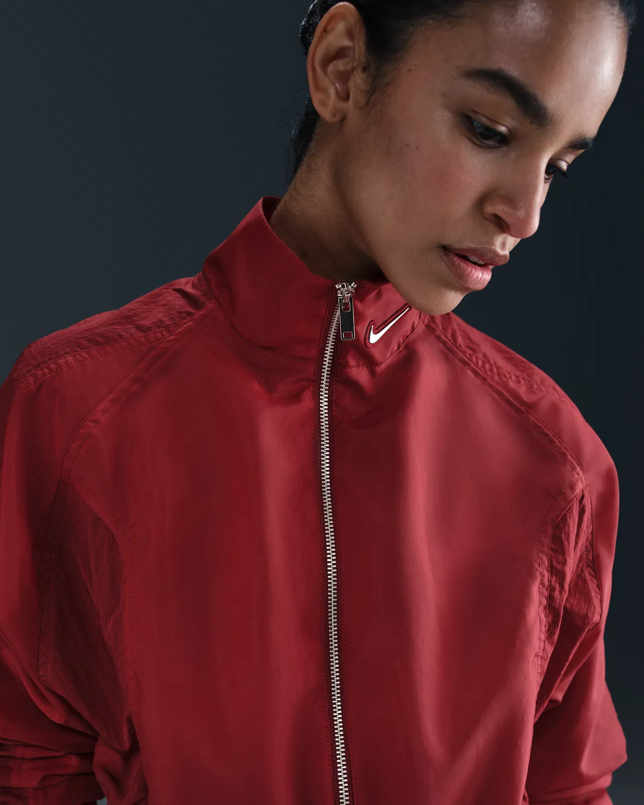 Image of Дамско Яке NIKE W NSW JKT WVN STREET GLS