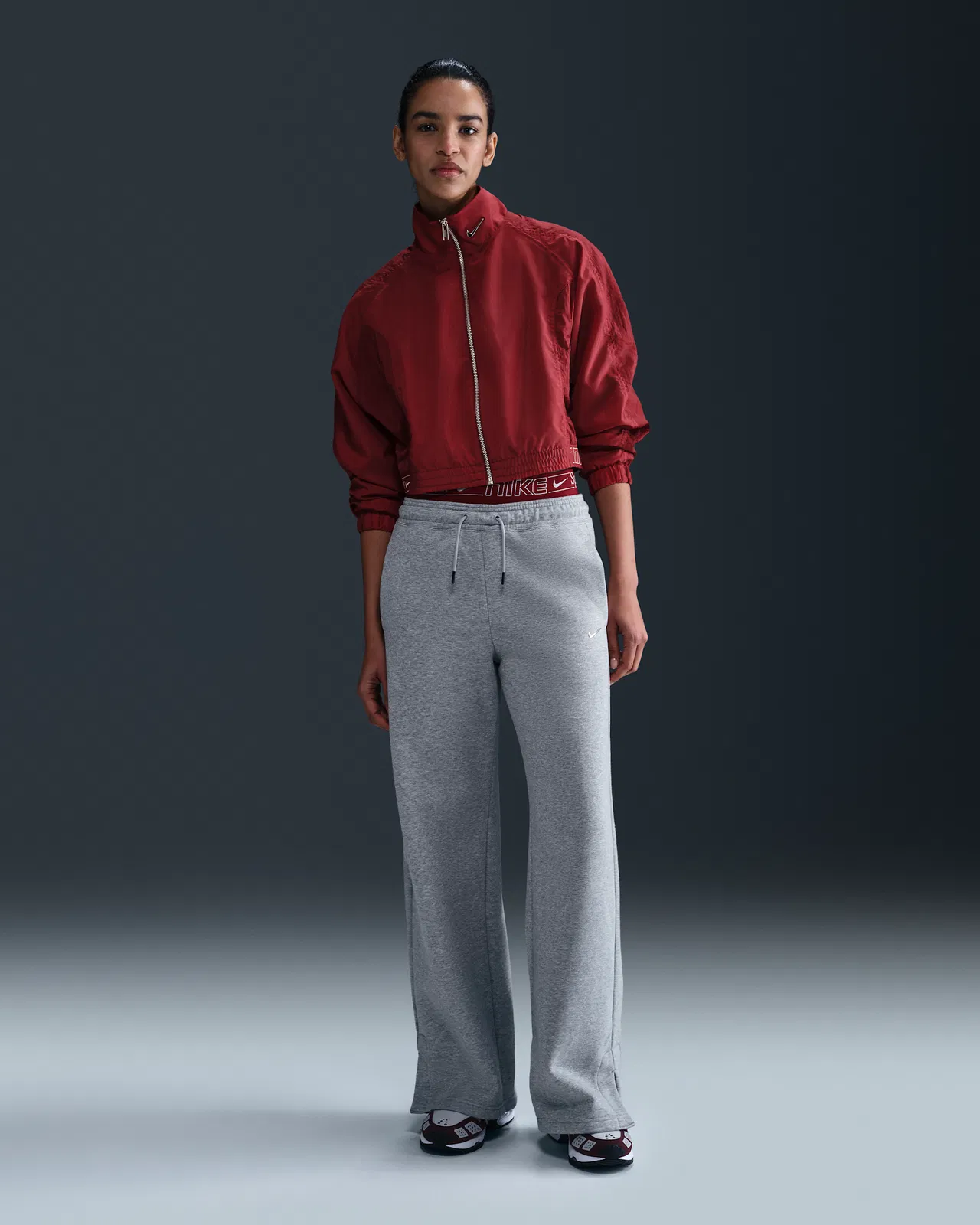 Image of Дамско Яке NIKE W NSW JKT WVN STREET GLS