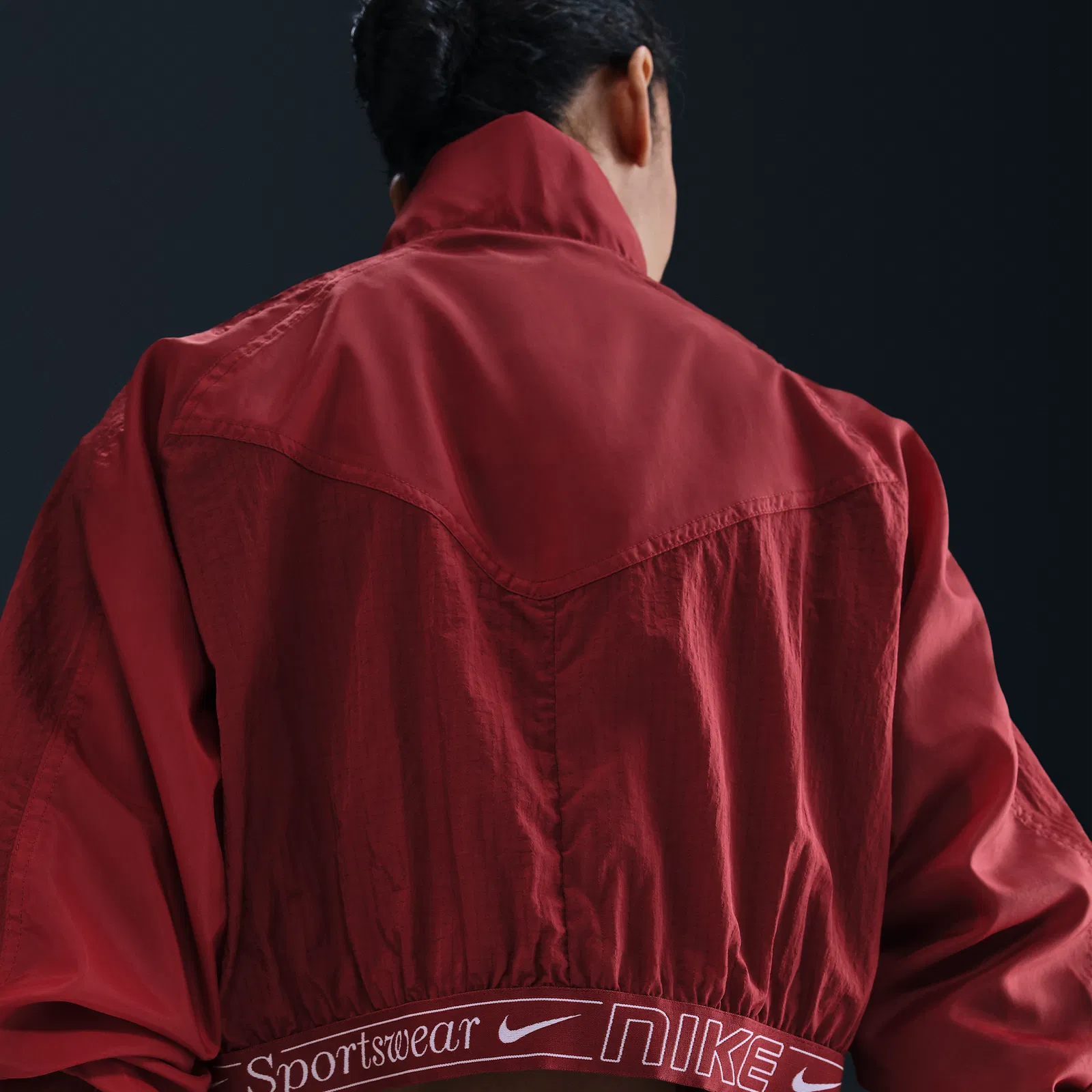 Image of Дамско Яке NIKE W NSW JKT WVN STREET GLS