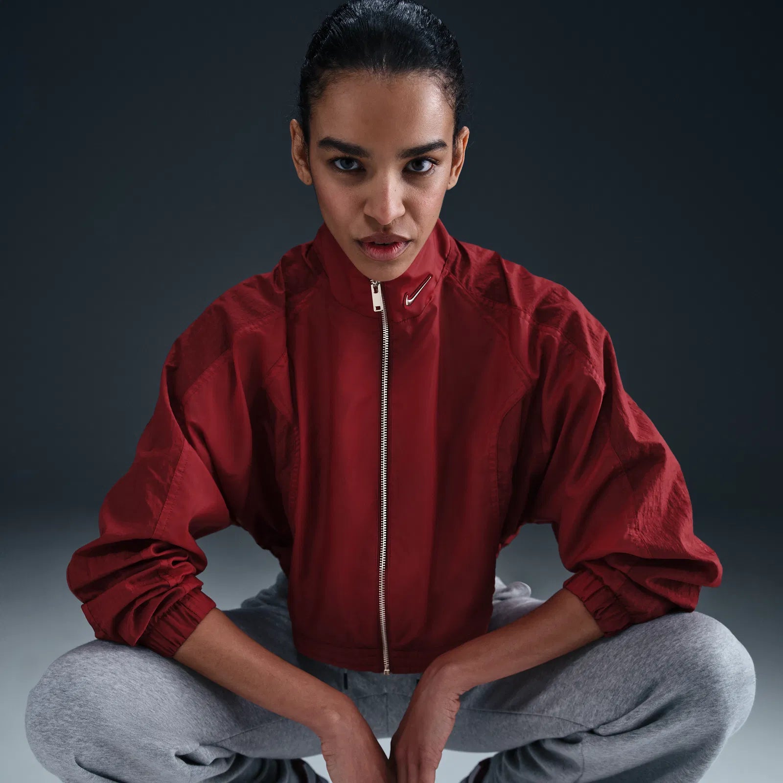 Image of Дамско Яке NIKE W NSW JKT WVN STREET GLS