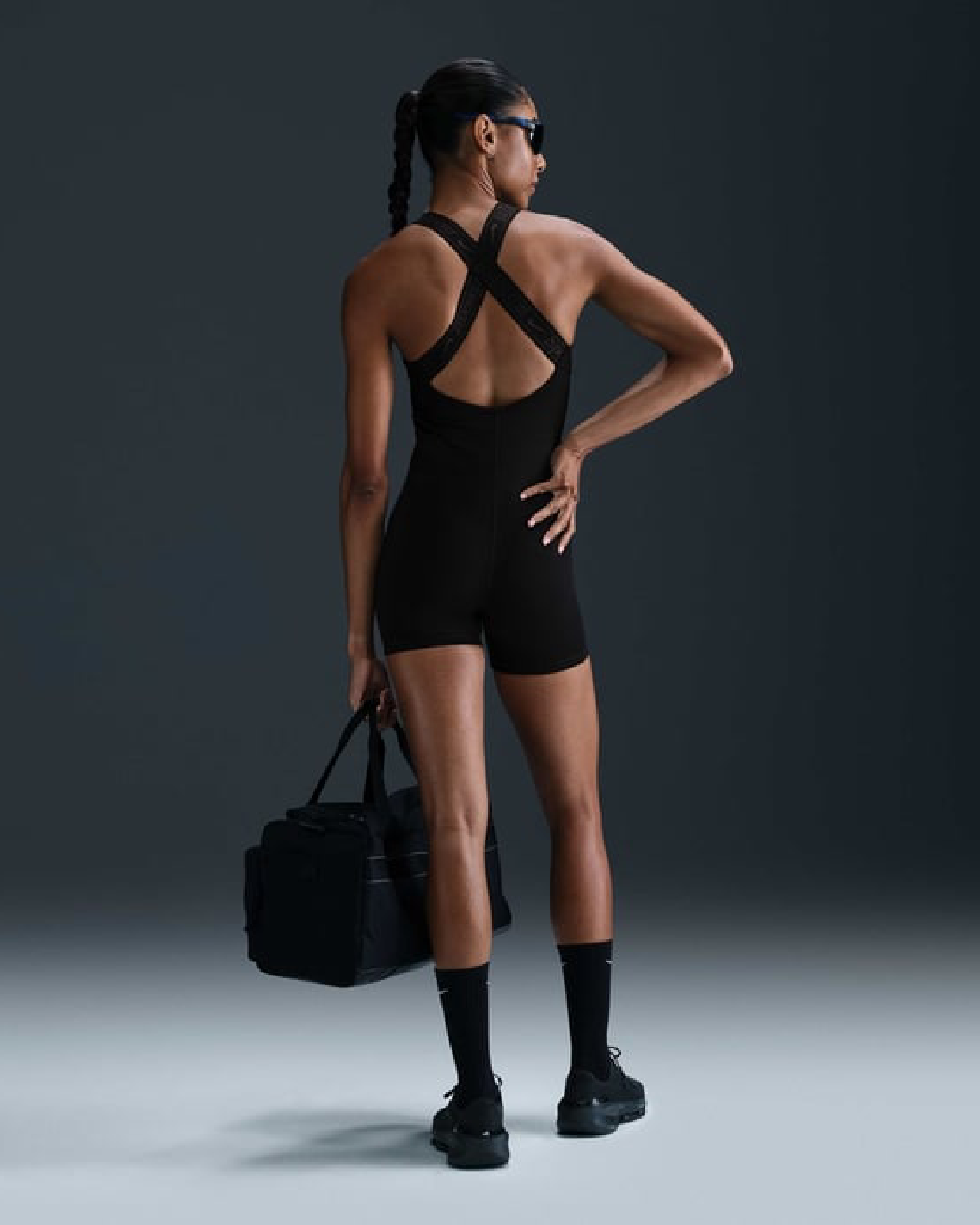 Image of Дамски Къс гащеризон NIKE W DF BODYSUIT GLS, Балистик