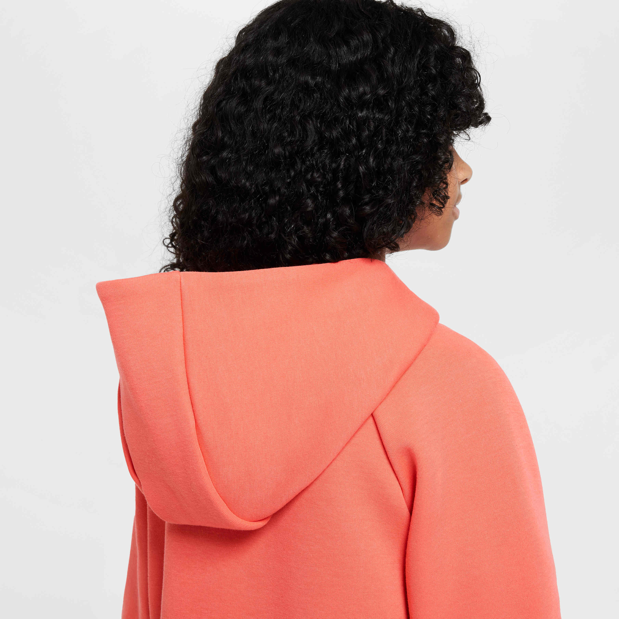 Image of Детски Суитшърт NIKE G NSW TCH FLC HD FZ LS - PD