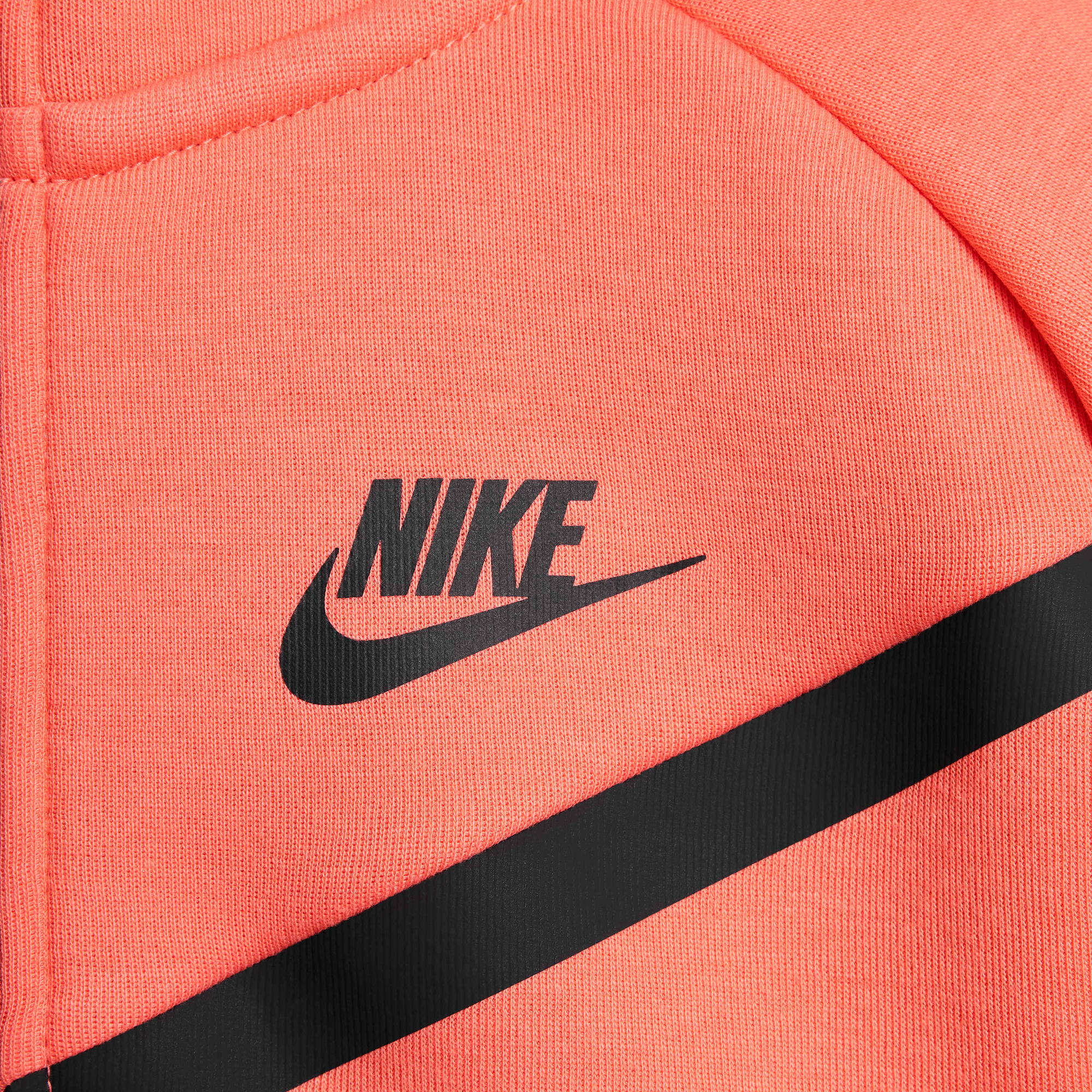 Image of Детски Суитшърт NIKE G NSW TCH FLC HD FZ LS - PD