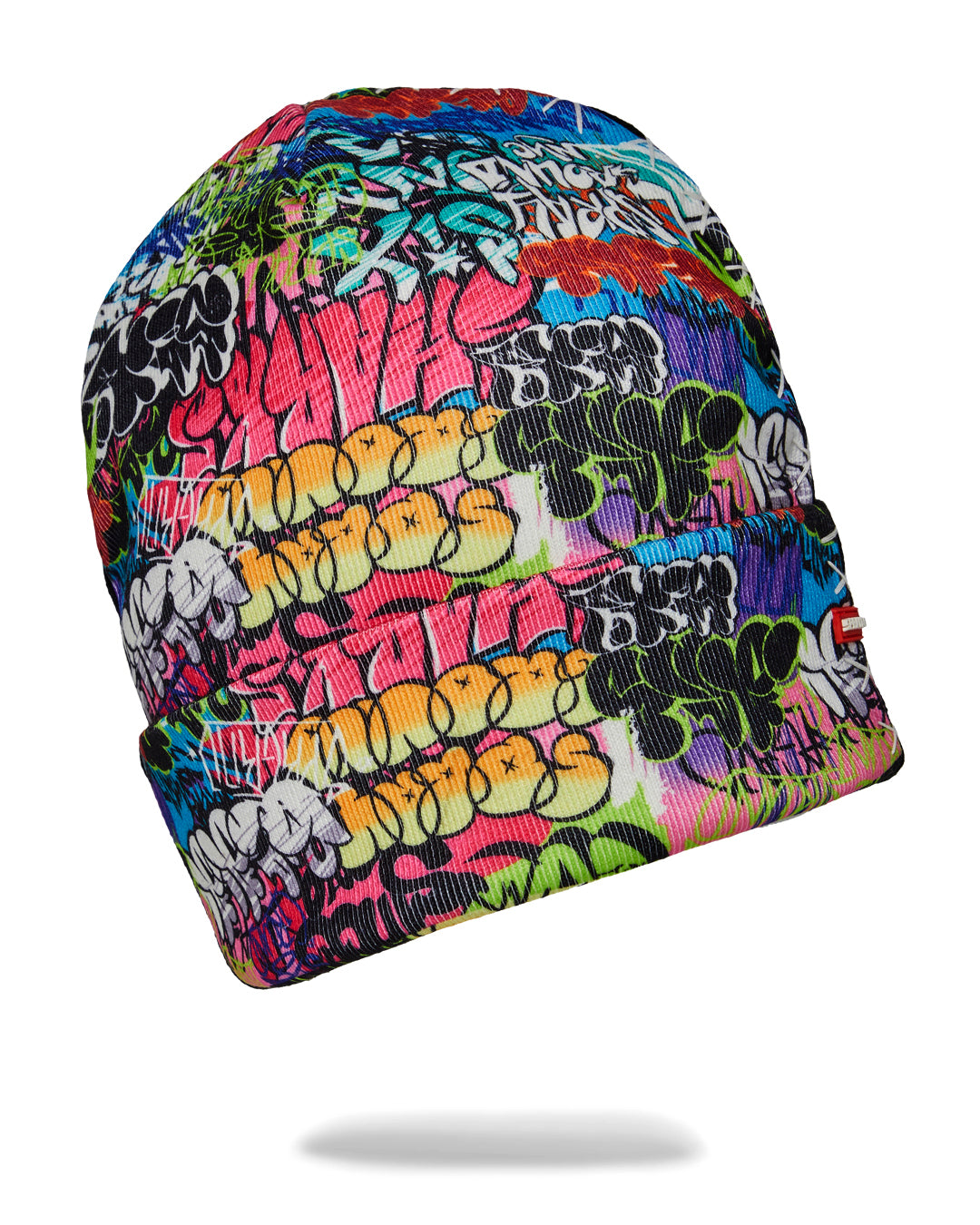 Image of Унисекс Шапка SPRAYGROUND SPLIT KNIT GRAFF BEANIE