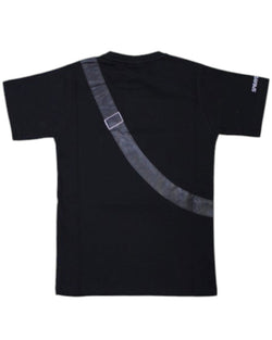 Image of Детска Тениска SPRAYGROUND CROSSBODY MONEY BEAR CUT REGULAR T-SHIRT BLK