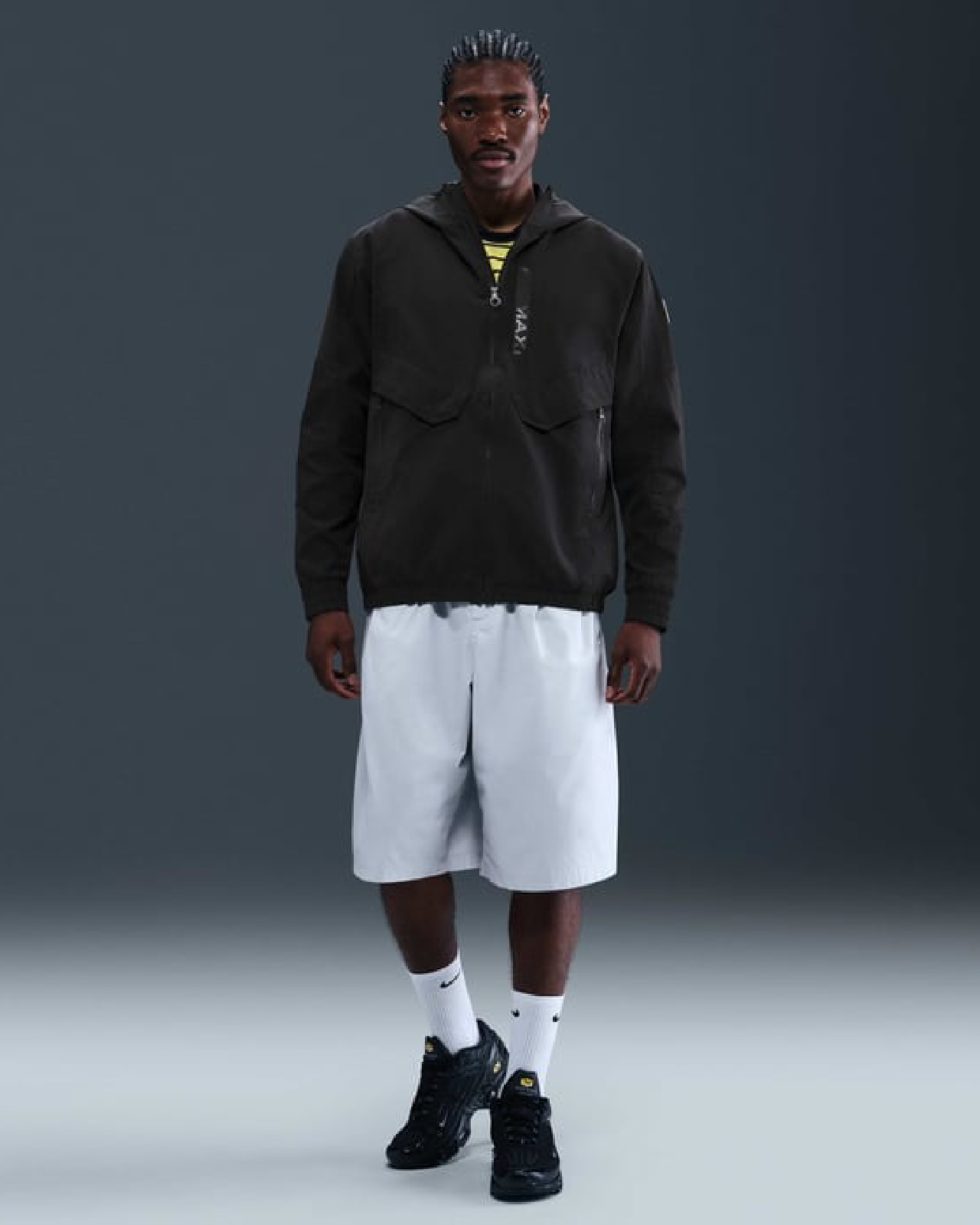 Image of Мъжко Яке NIKE M NSW AIR MAX WVN JACKET -IF0849- 010-Ballistic sport, Балистик