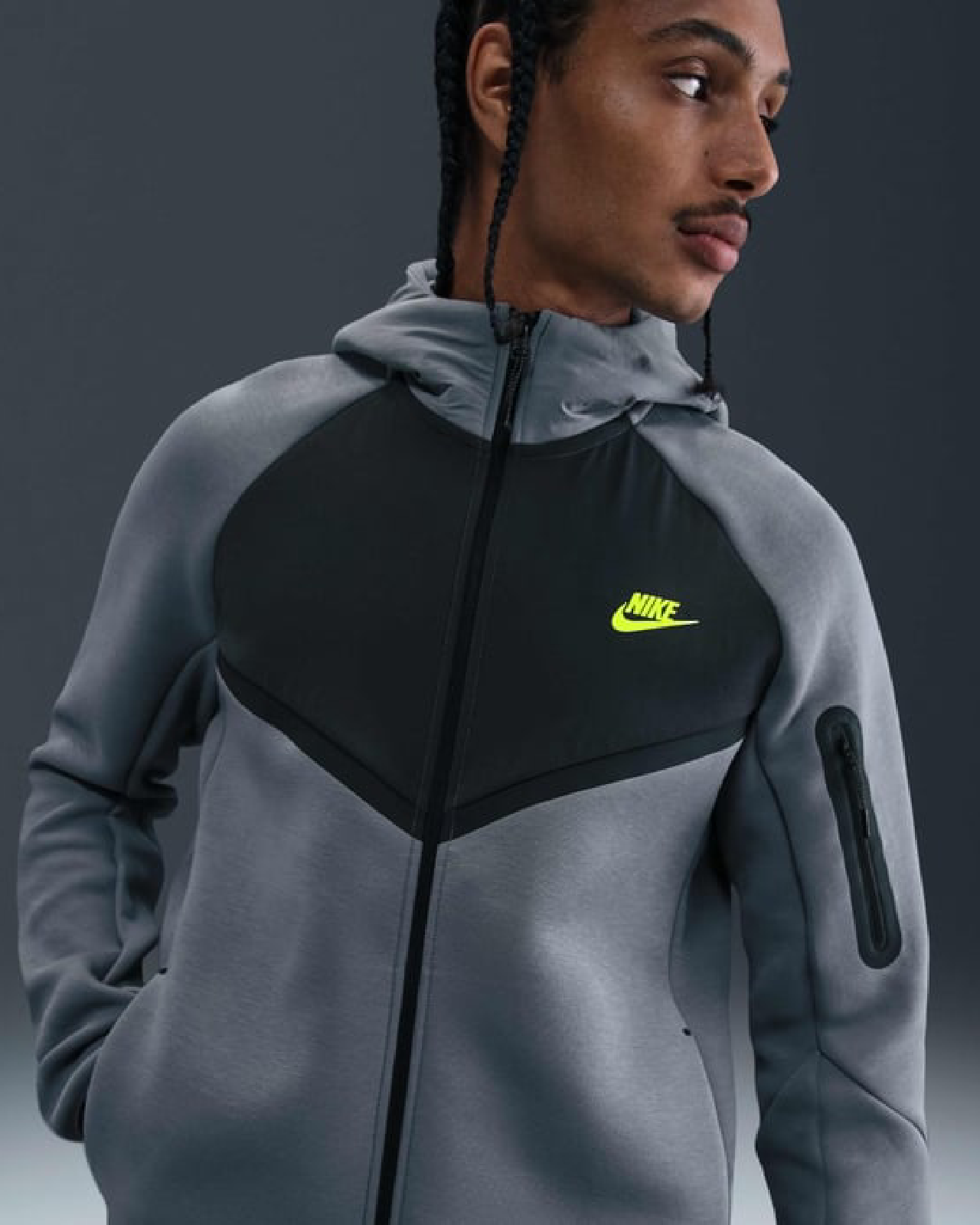 Image of Мъжки Суитшърт NIKE M NK TCH MIX WR HOODIE - IH4302 - Ballistic-sport, Балистик