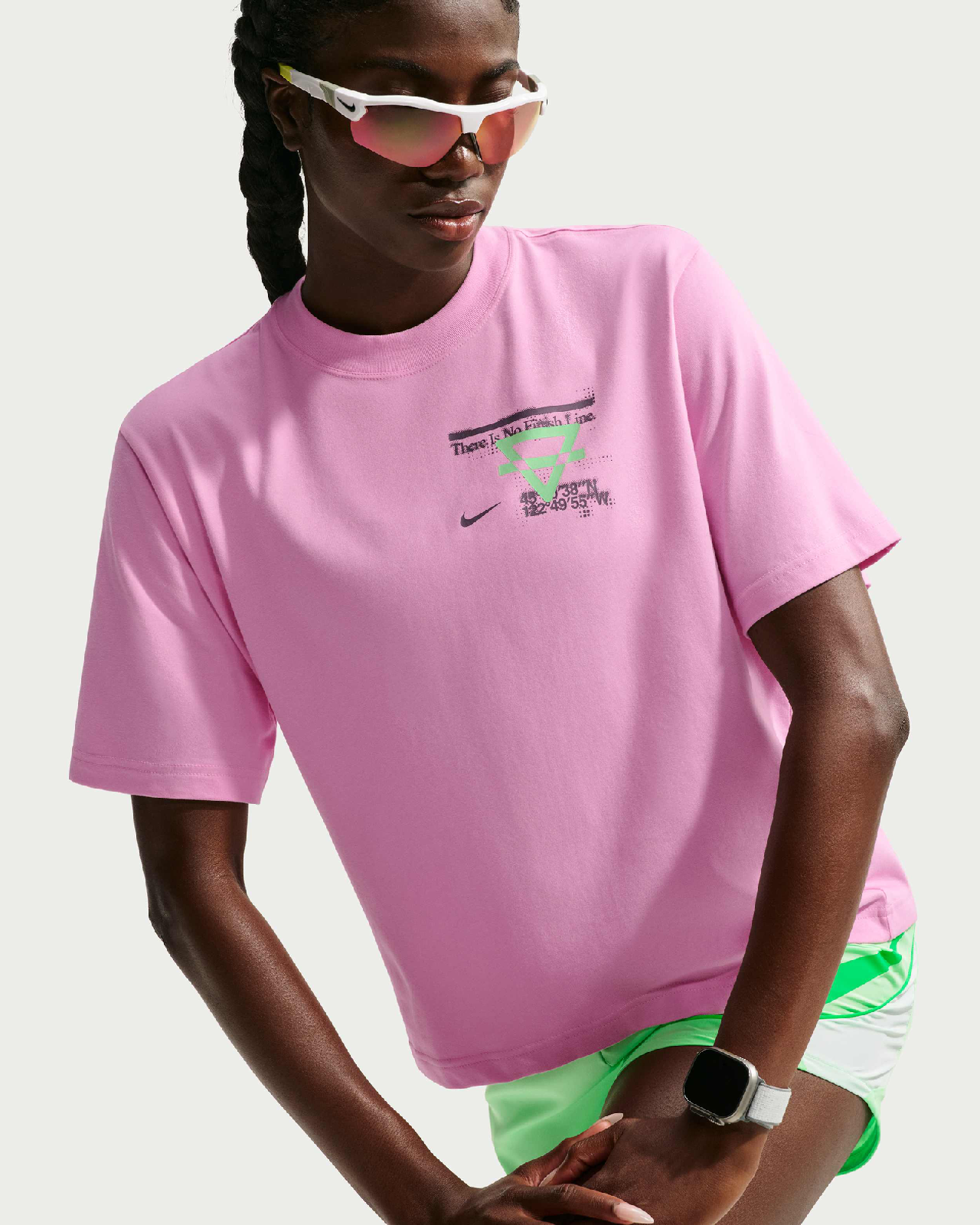 Image of Дамска Тениска NIKE W NK DF SWIFT BXY JXASPRT TEE