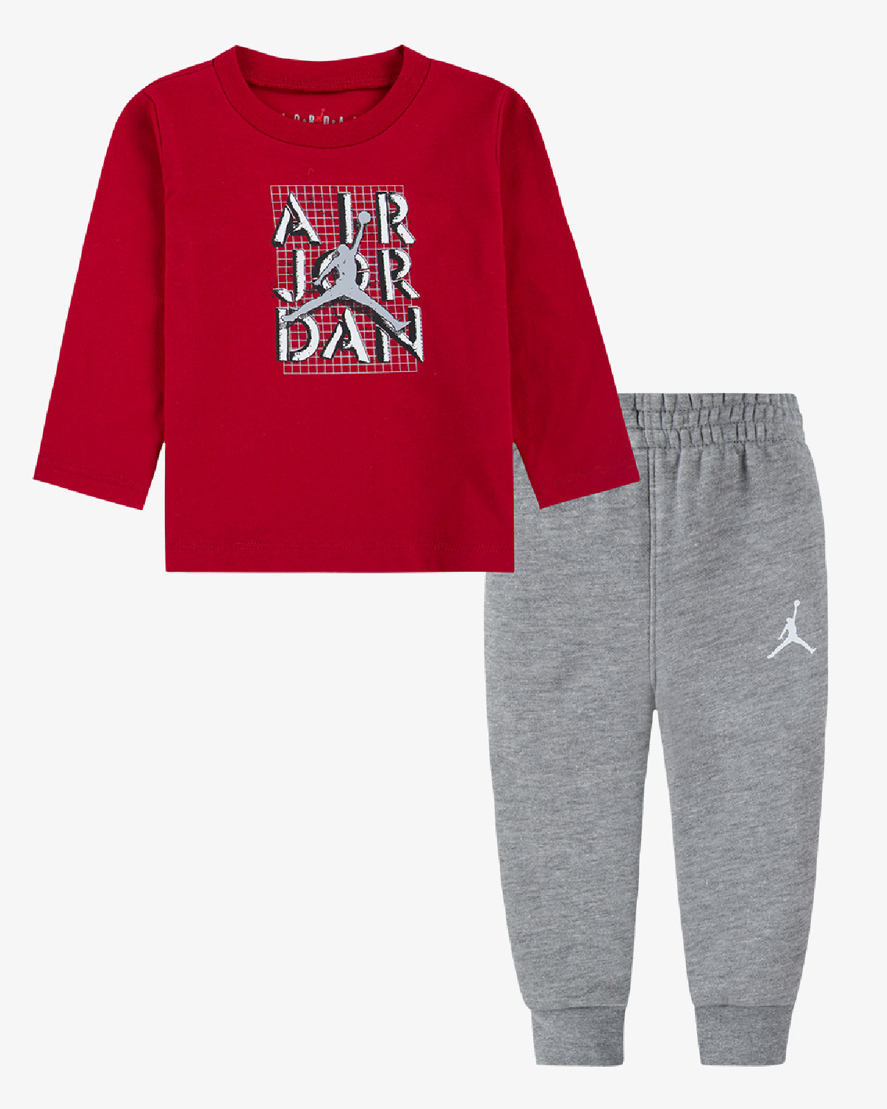 Бебешки Екип NIKE JDB AIR JORDAN STACKED LS TEE - Ballistic-sport