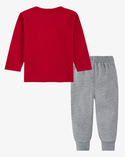 Image of Бебешки Екип NIKE JDB AIR JORDAN STACKED LS TEE - Ballistic-sport