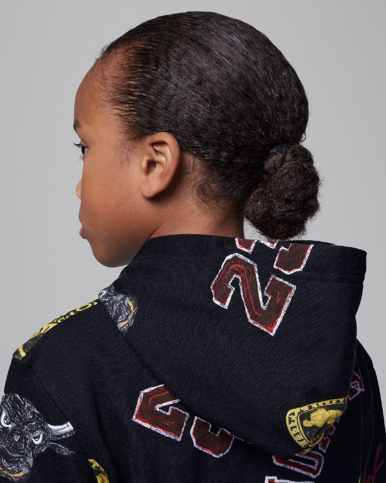 Image of Детски Суитшърт NIKE JDB MJ ESSENTIALS FT AOP PO - Ballistic-sport