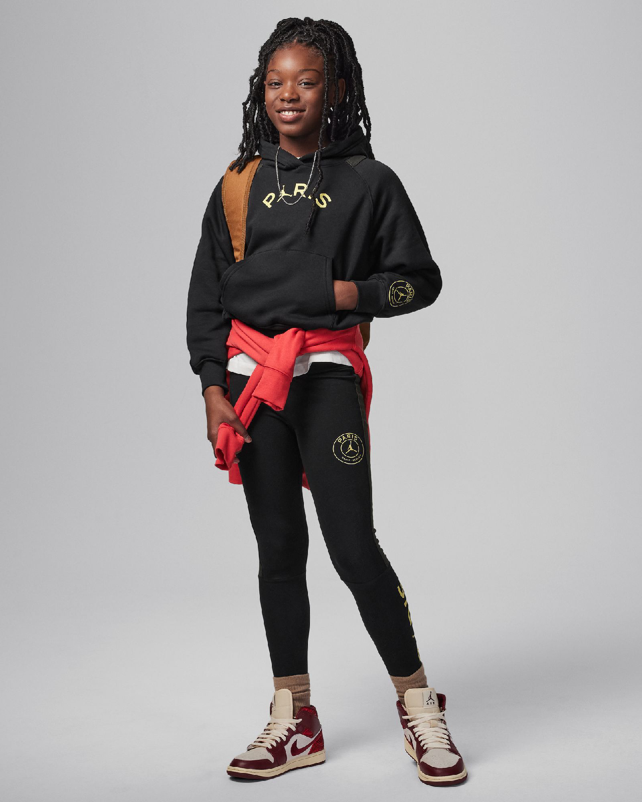 Image of Юношески Суитшърт NIKE JDG WJ PSG FLC PO HOODIE - Ballistic-sport