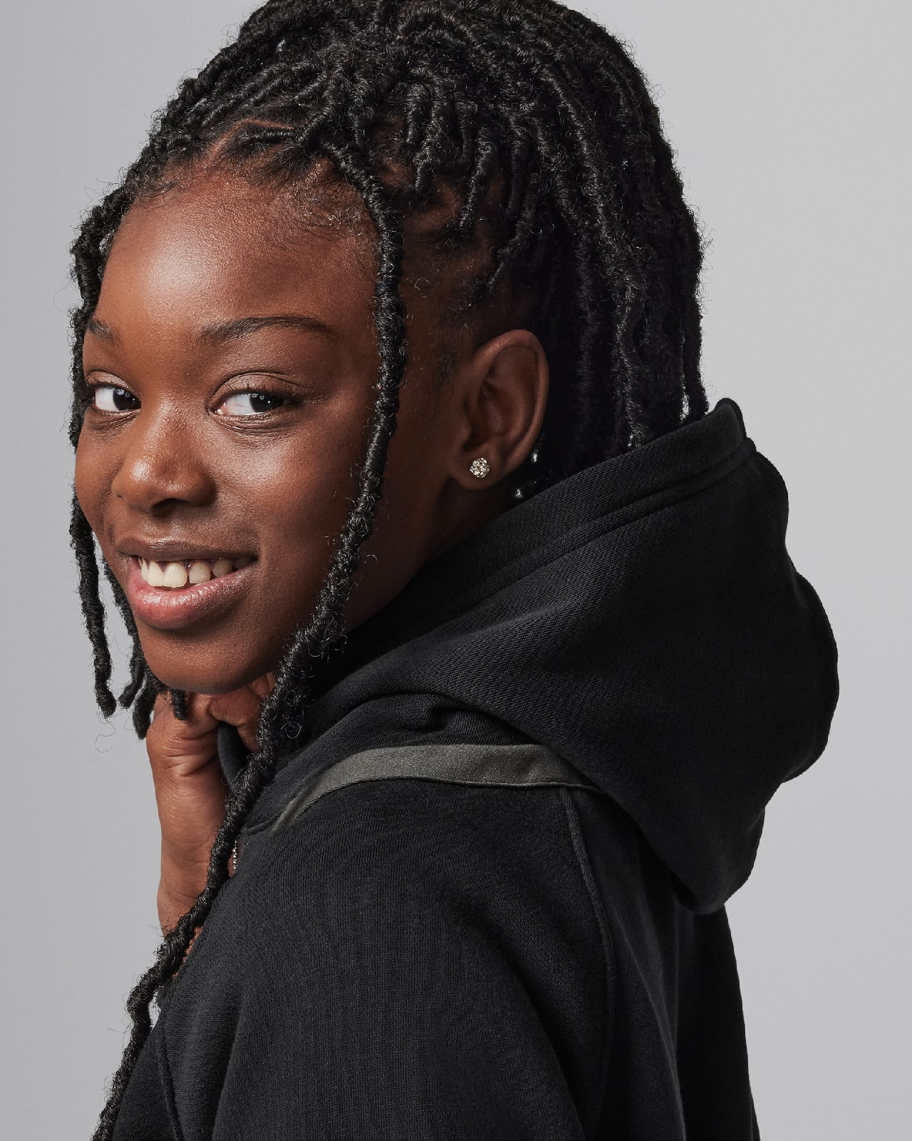 Image of Юношески Суитшърт NIKE JDG WJ PSG FLC PO HOODIE - Ballistic-sport