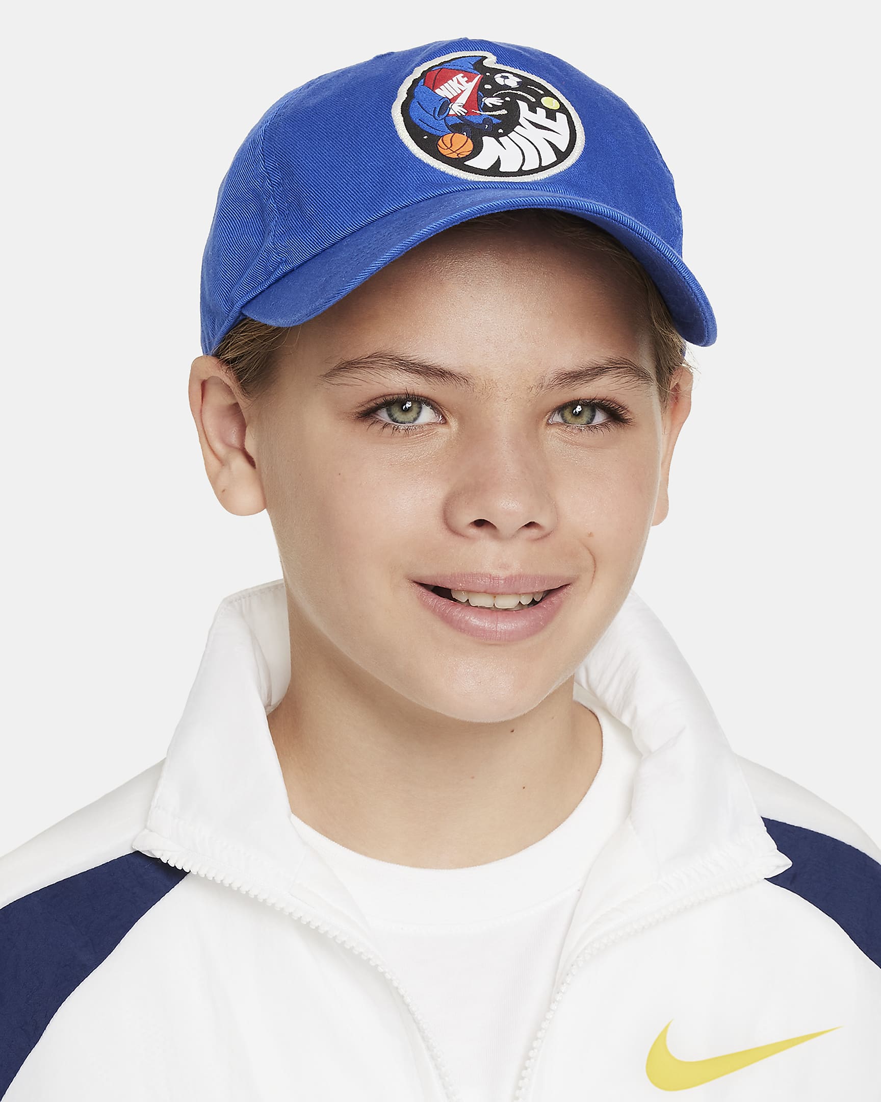 Image of Юношеска Шапка NIKE K NK CLUB CAP US CB BOXY WIZRD - Ballistic-sport