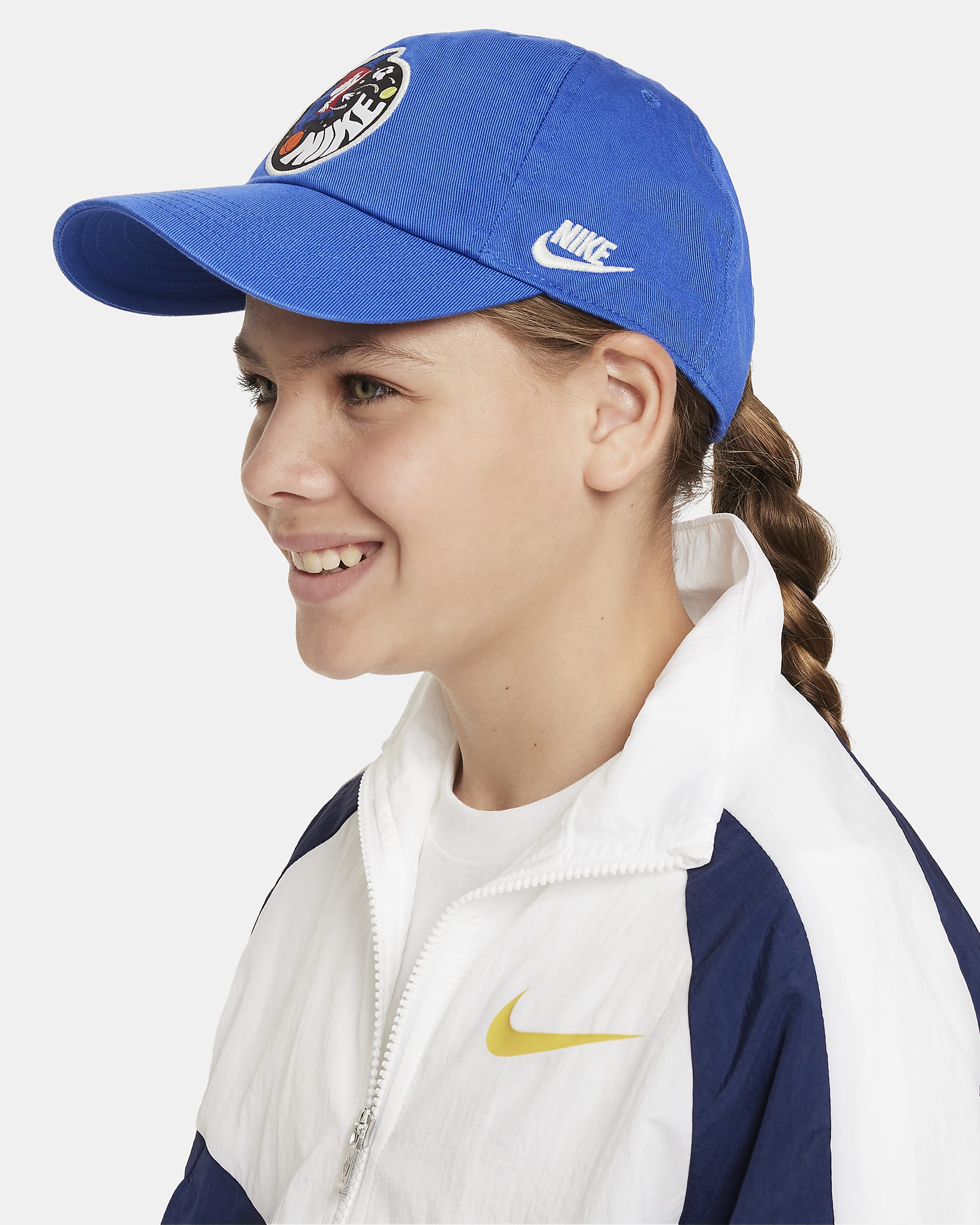 Image of Юношеска Шапка NIKE K NK CLUB CAP US CB BOXY WIZRD - Ballistic-sport