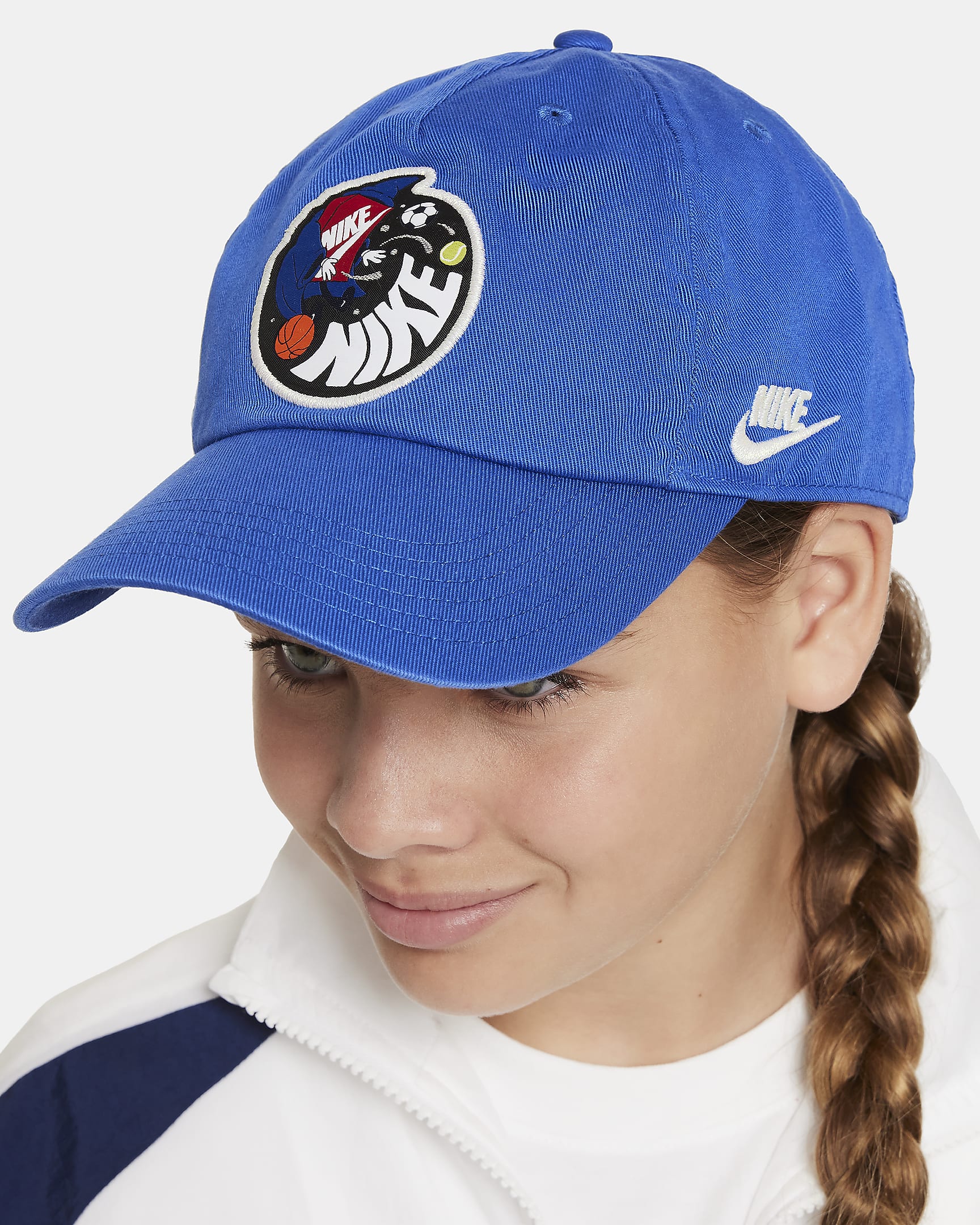 Image of Юношеска Шапка NIKE K NK CLUB CAP US CB BOXY WIZRD - Ballistic-sport