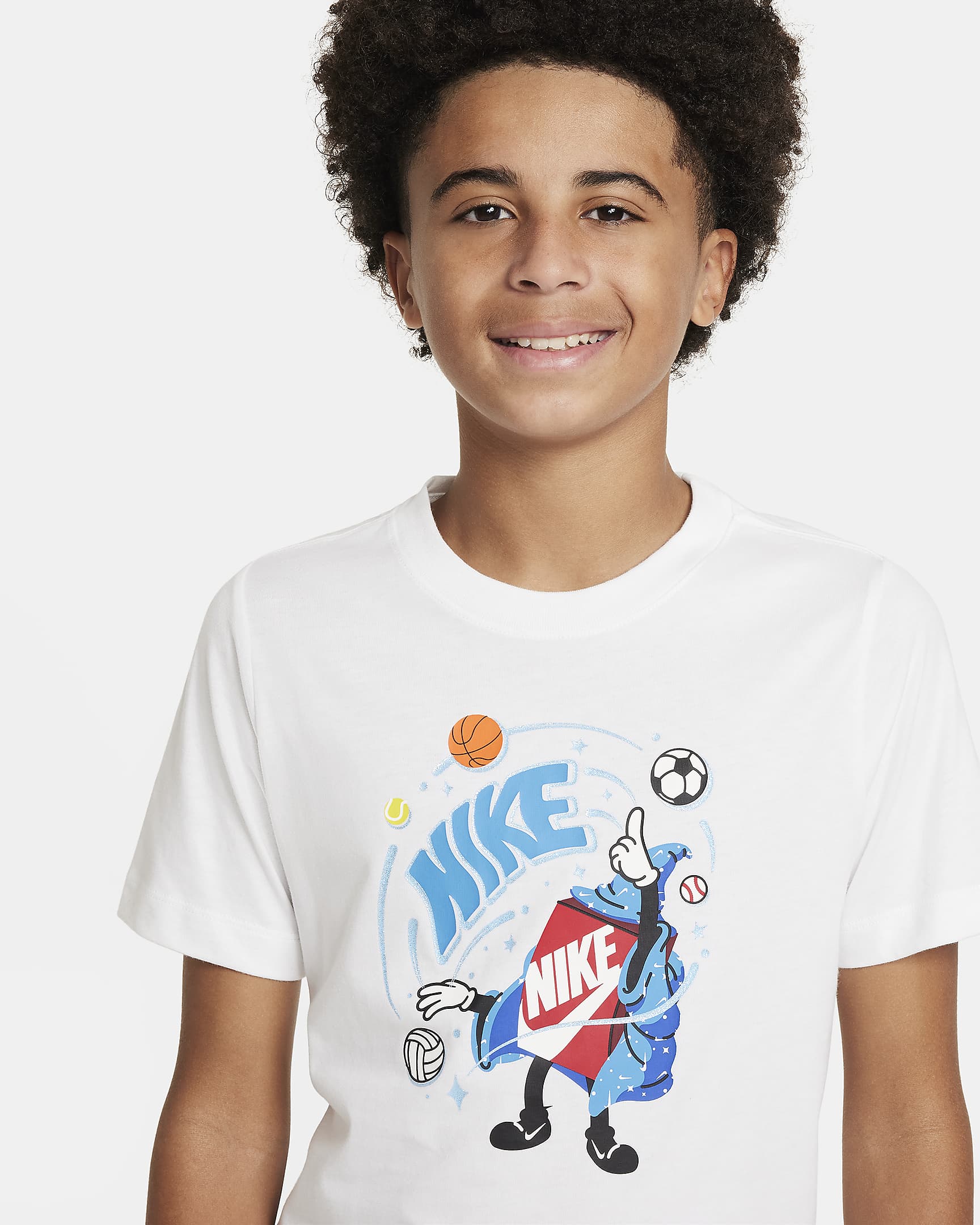 Image of Юношеска Тениска NIKE K NSW TEE BOXY 1 - Ballistic-sport