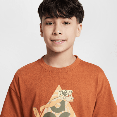 Детска Тениска NIKE K ACG DF TEE в кафяв цвят