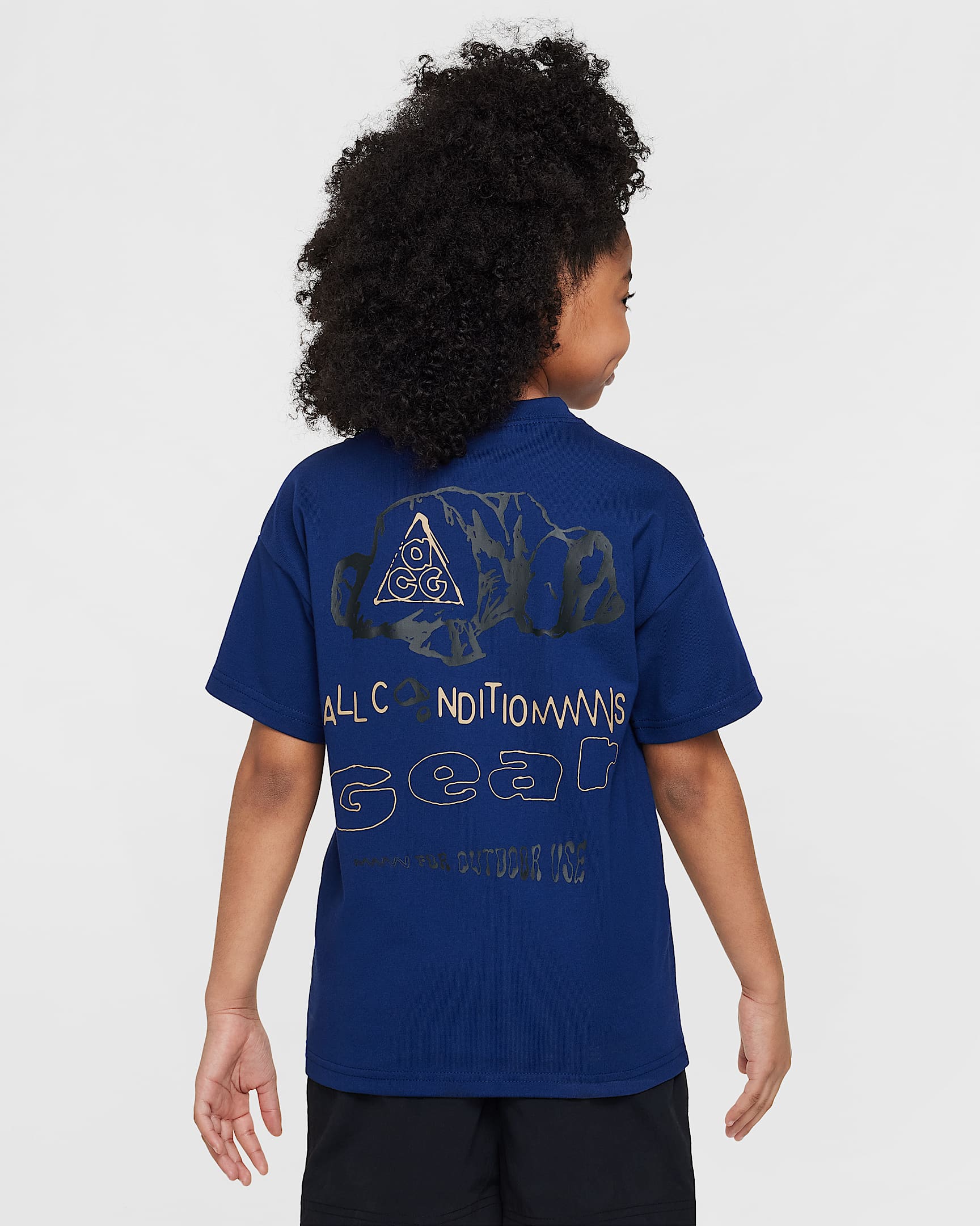 Юношеска Тениска NIKE K ACG DF TEE HBR