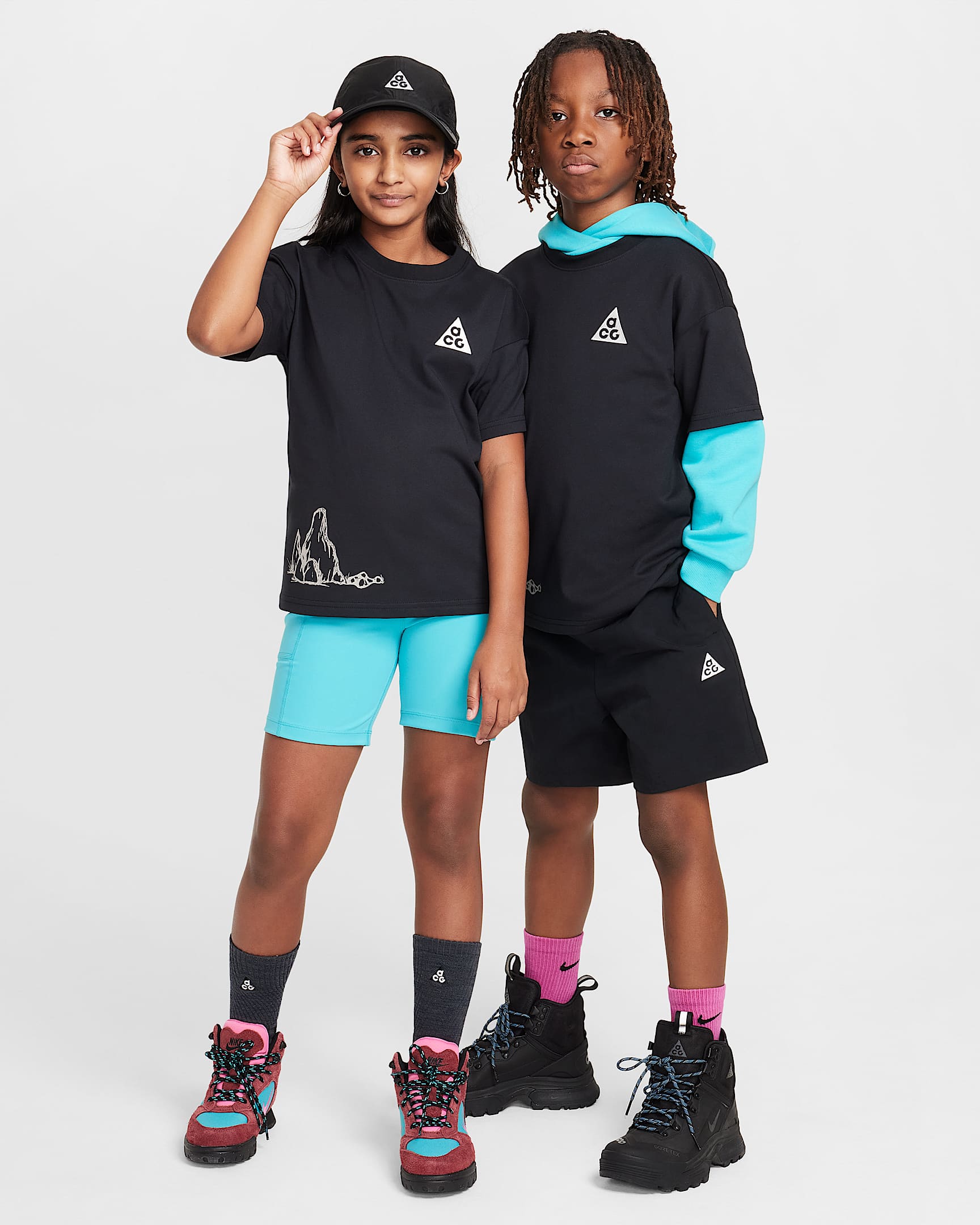Юношеска Тениска NIKE K ACG DF TEE HBR