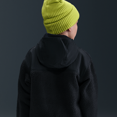 Image of Детски Суитшърт NIKE K NSW CLUB FLC LOOSE QZ HDY WZ