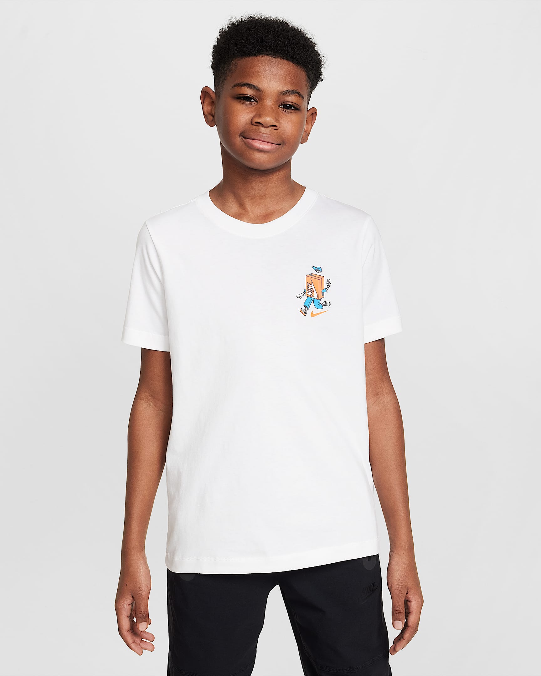 Юношеска Тениска NIKE K NSW TEE BOXY 1 JDI MUSIC