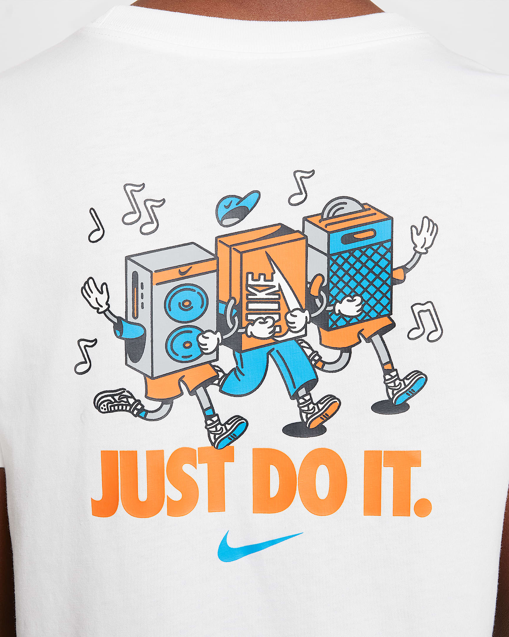 Юношеска Тениска NIKE K NSW TEE BOXY 1 JDI MUSIC