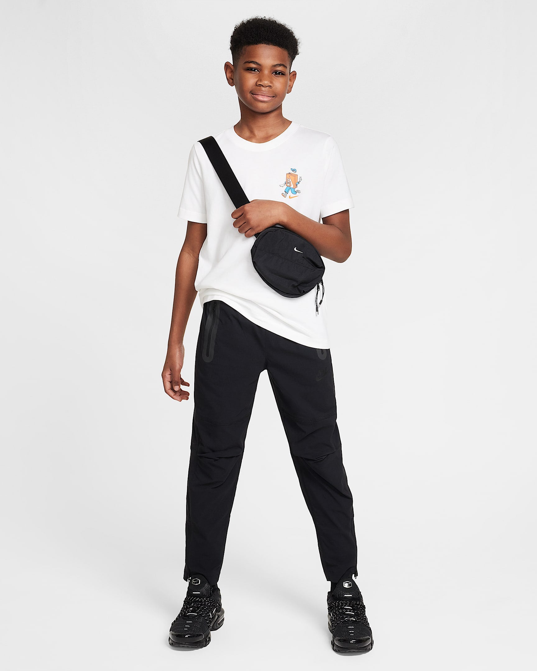 Юношеска Тениска NIKE K NSW TEE BOXY 1 JDI MUSIC