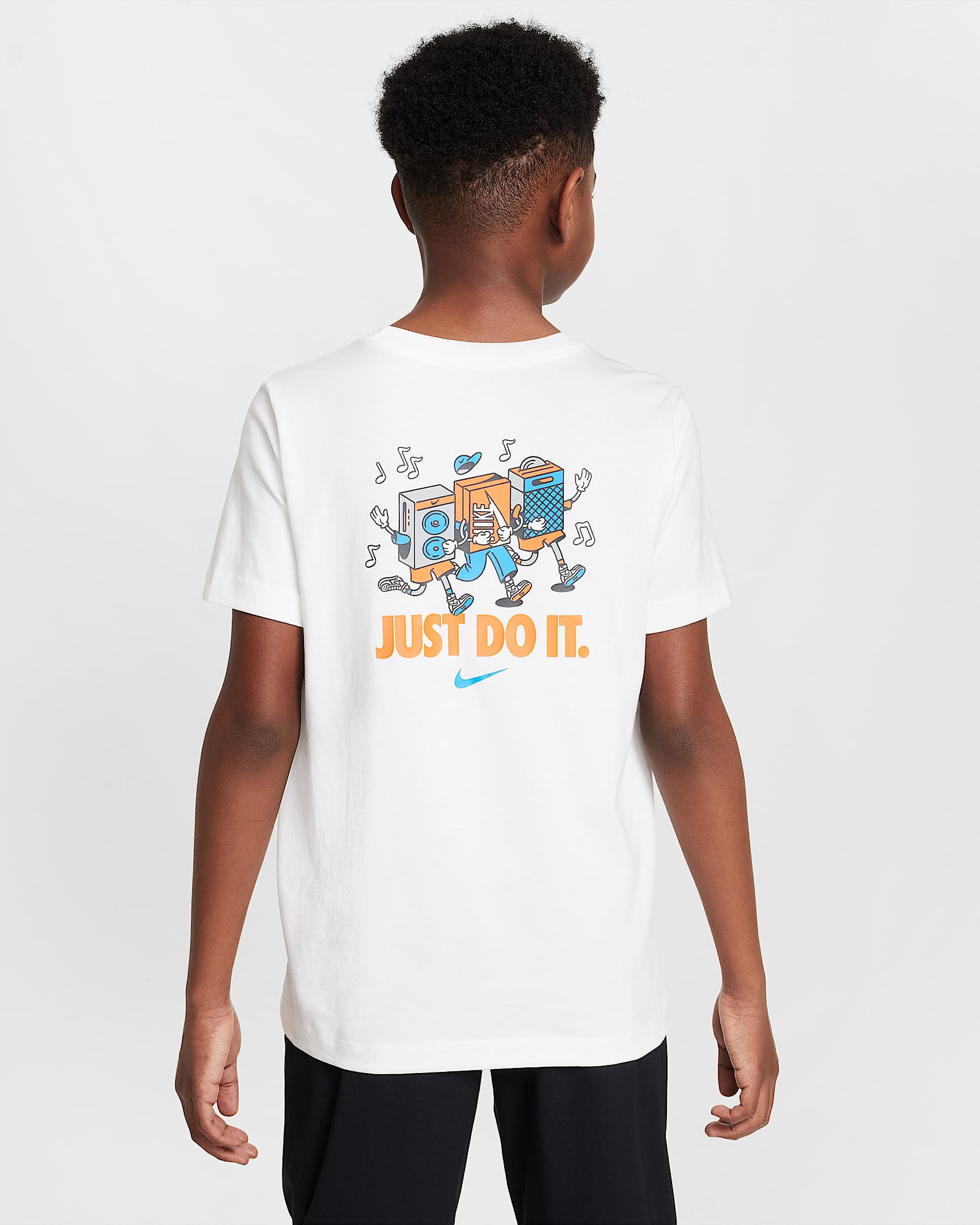 Юношеска Тениска NIKE K NSW TEE BOXY 1 JDI MUSIC