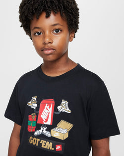 Image of Юнoшеска Тениска NIKE K NSW TEE BOXY GOT EM - Ballistic-sport