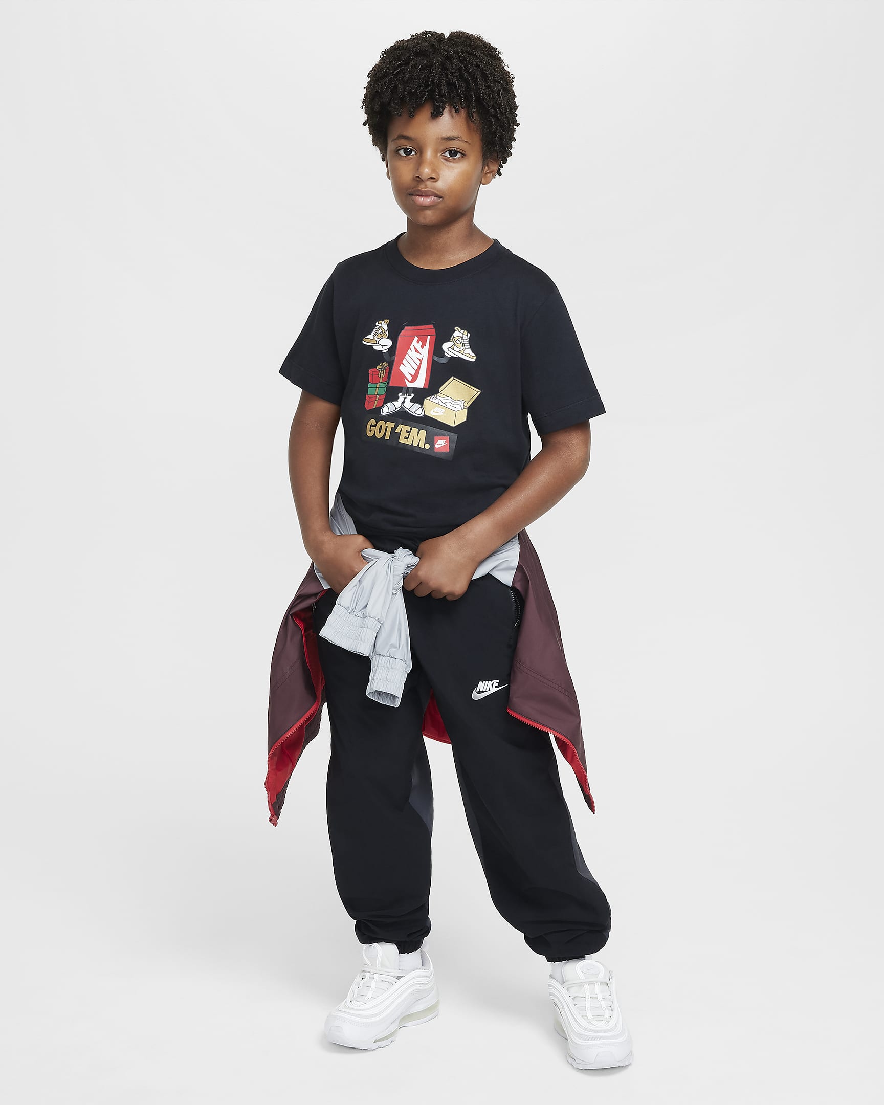 Юнoшеска Тениска NIKE K NSW TEE BOXY GOT EM - Ballistic-sport