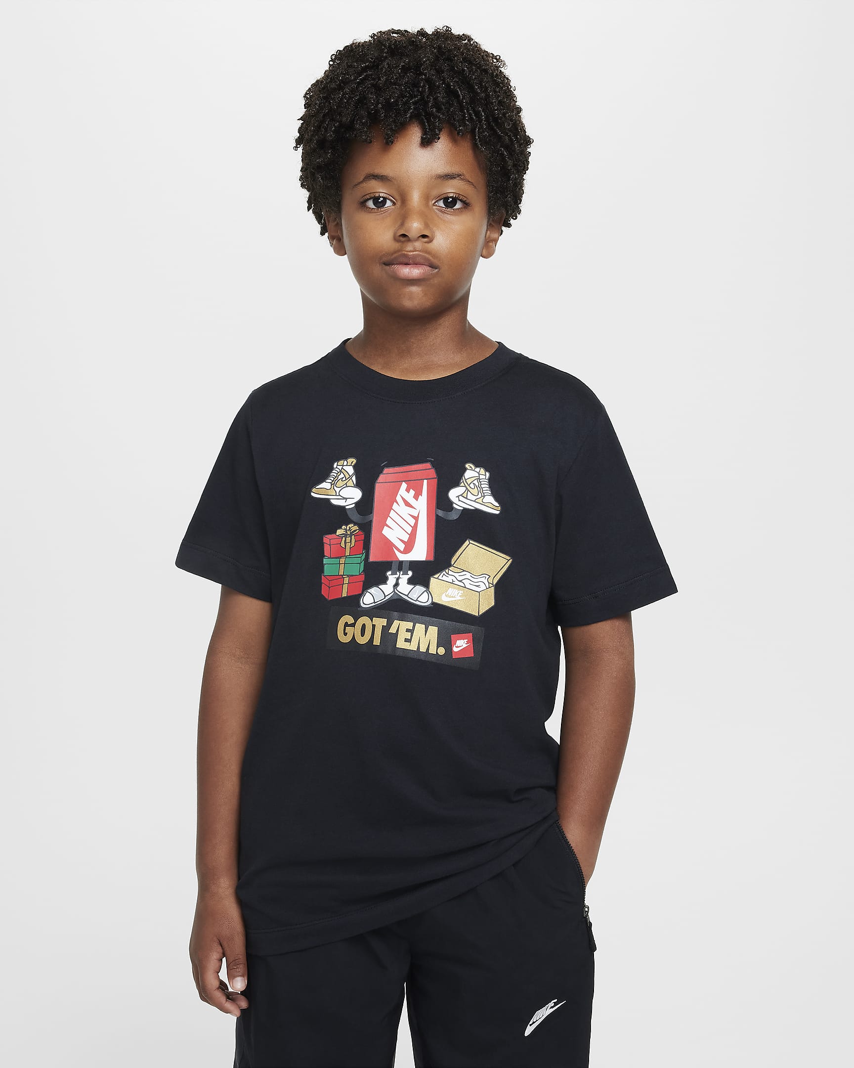 Юнoшеска Тениска NIKE K NSW TEE BOXY GOT EM - Ballistic-sport